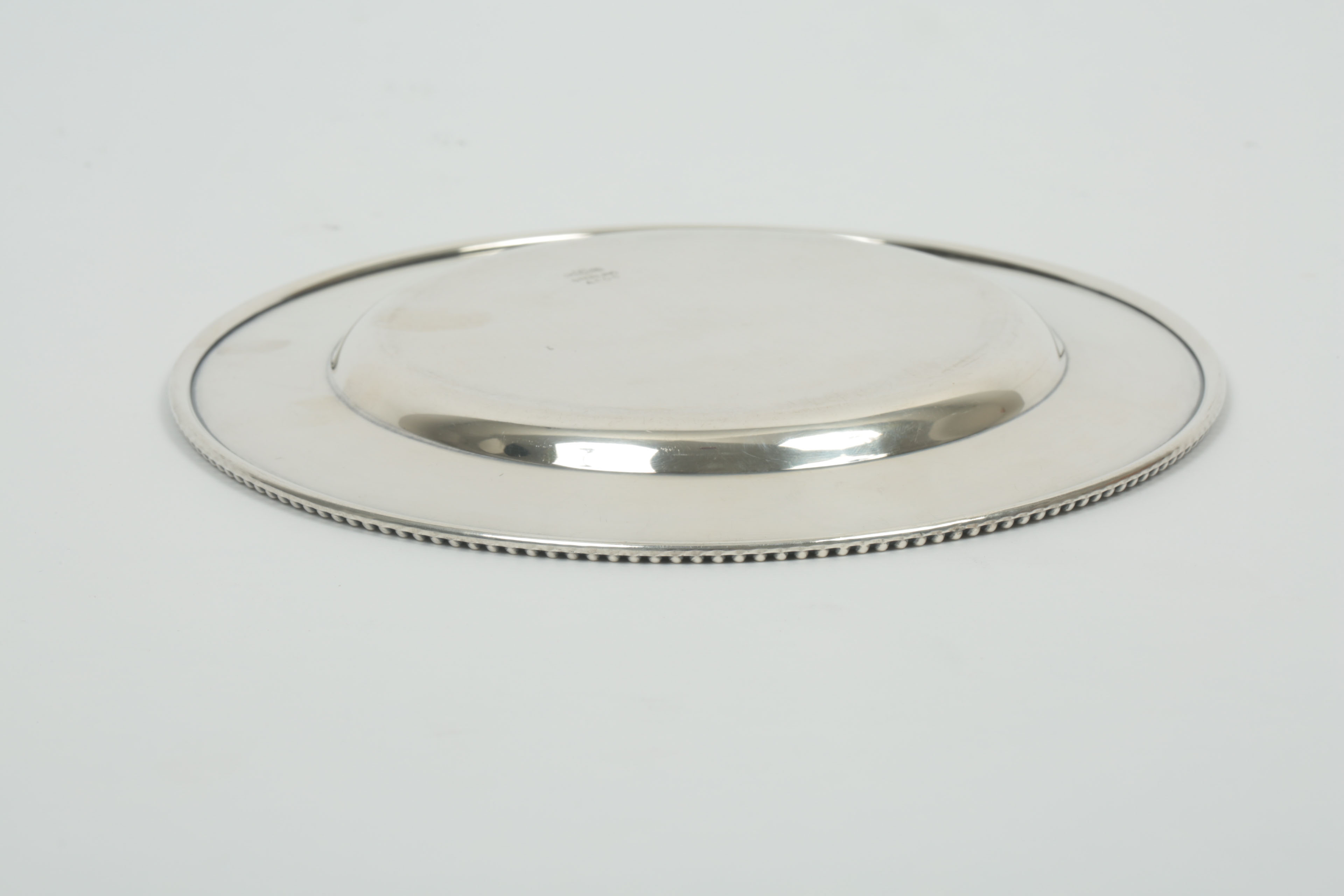 Gorham Sterling Silver Monogrammed Plate