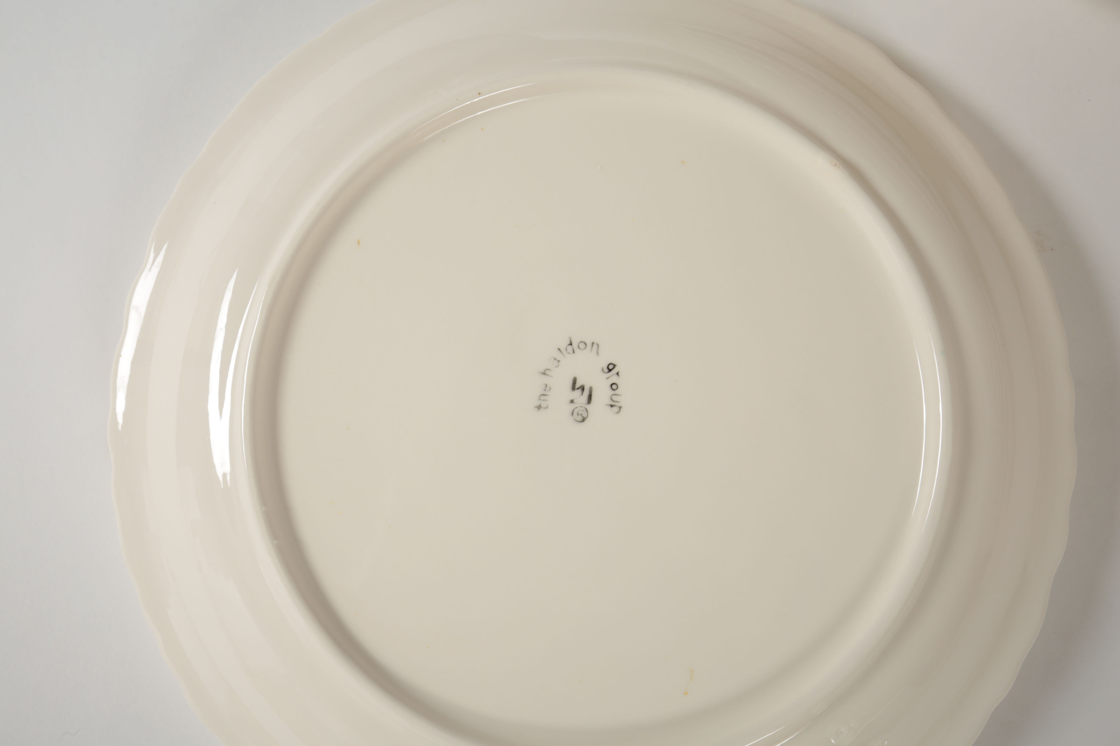 Vintage Haldon Group Glazed Ceramic Plates