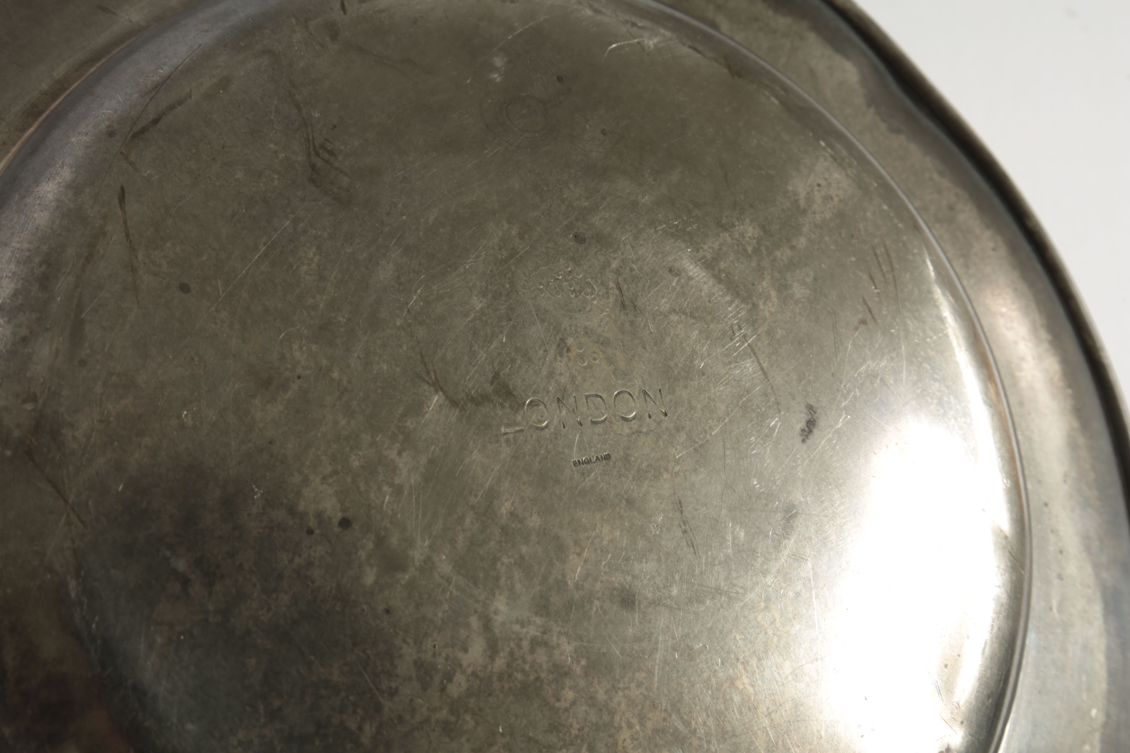 Waterford Crystal Square Decanter and Silver Tone Trays