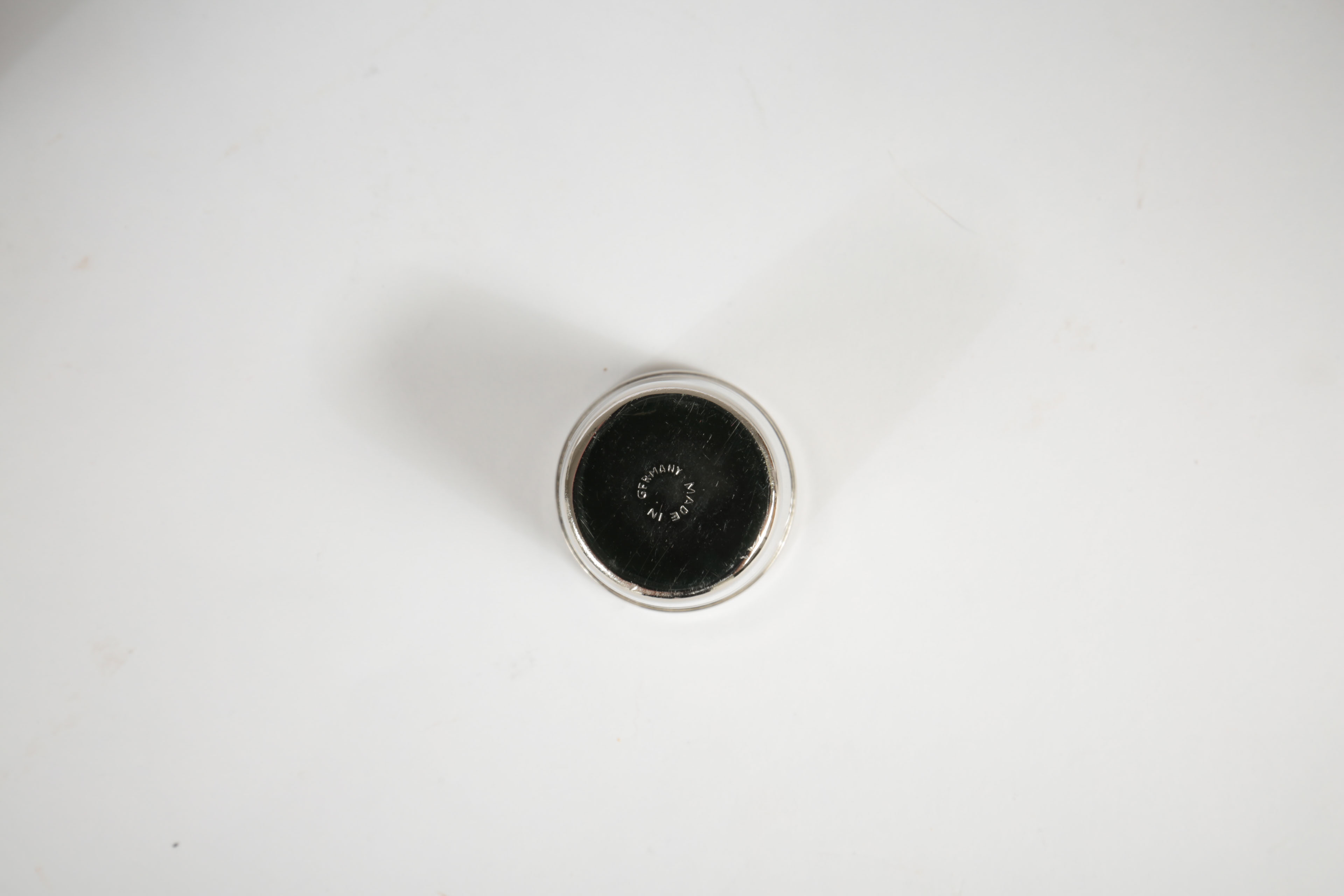 Silver-Plated Cocktail Shaker and Silver Tone Shot Glasses