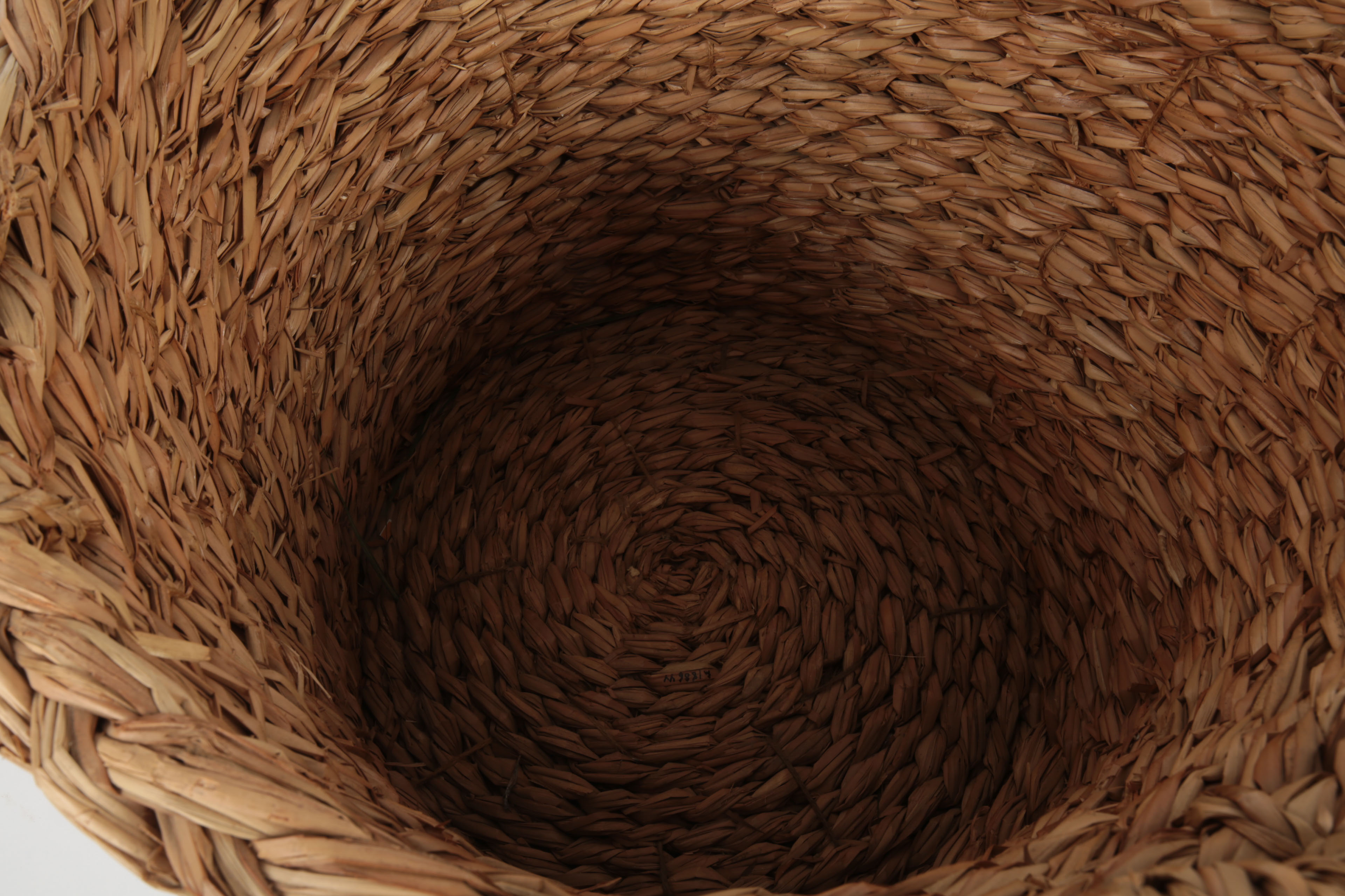 Pair of Large Handwoven Baskets