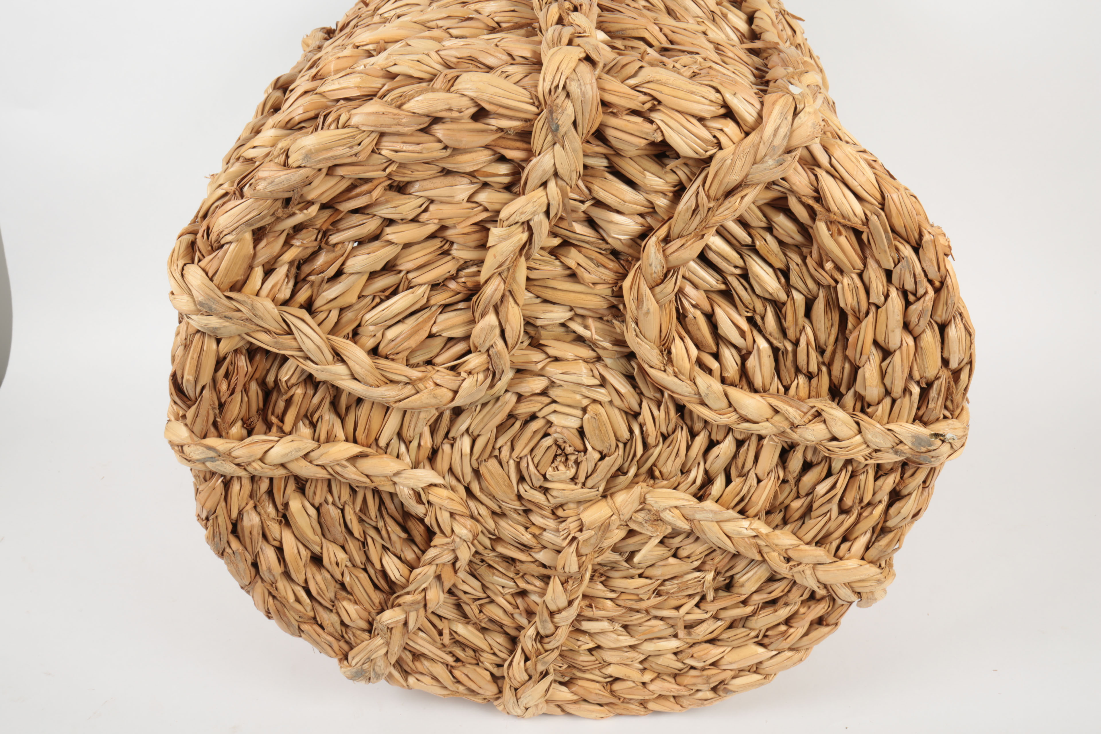 Pair of Large Handwoven Baskets