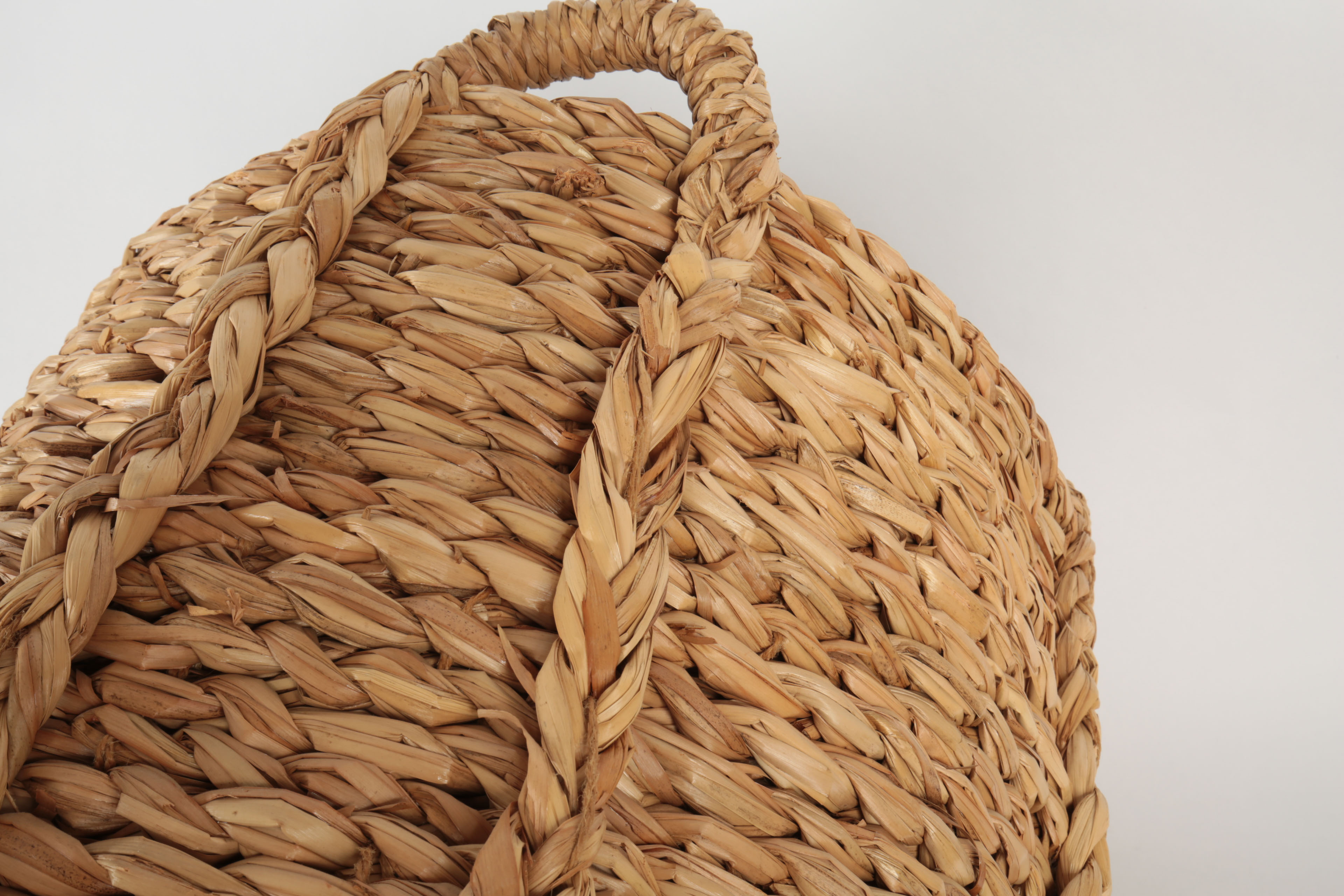 Pair of Large Handwoven Baskets