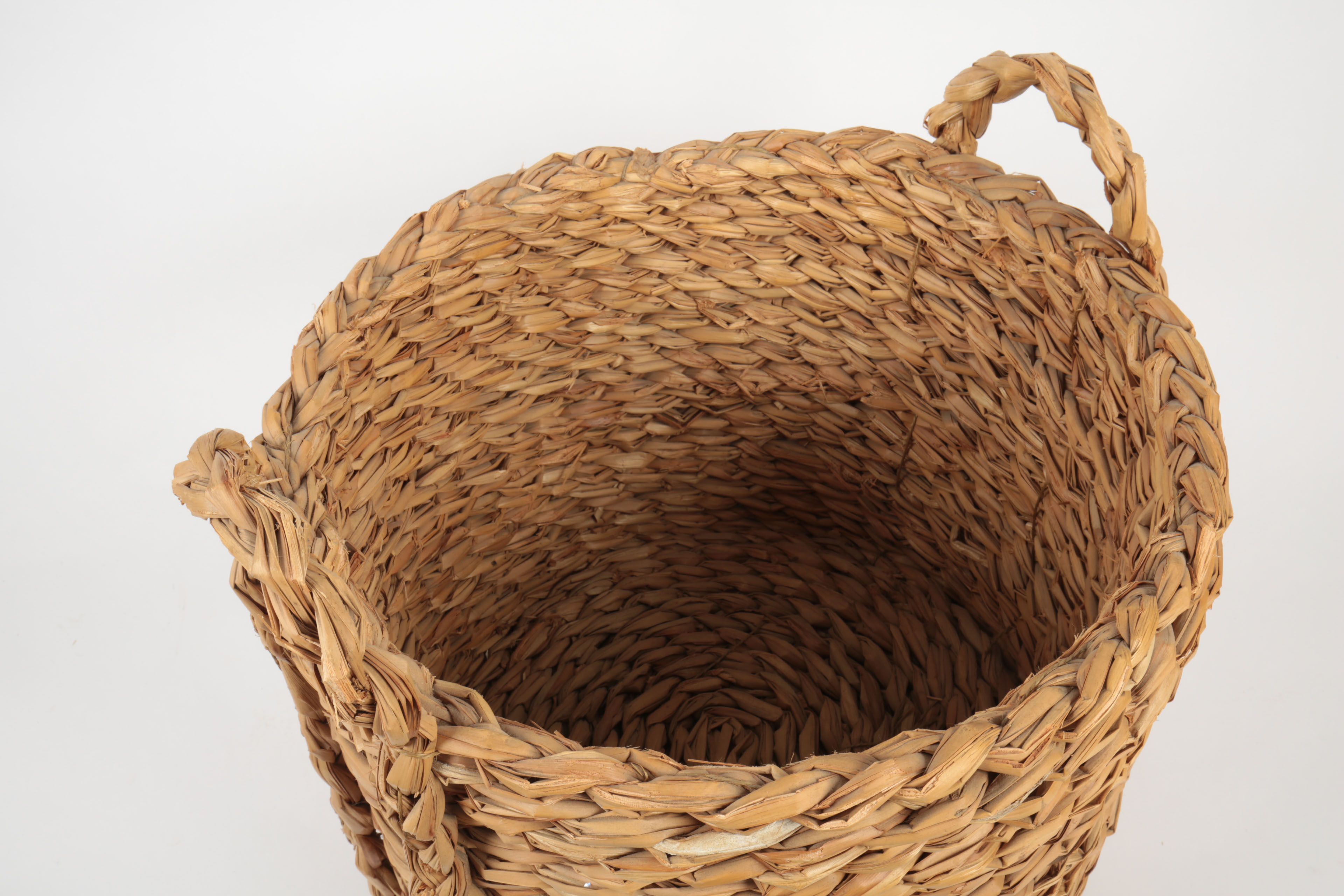 Pair of Large Handwoven Baskets