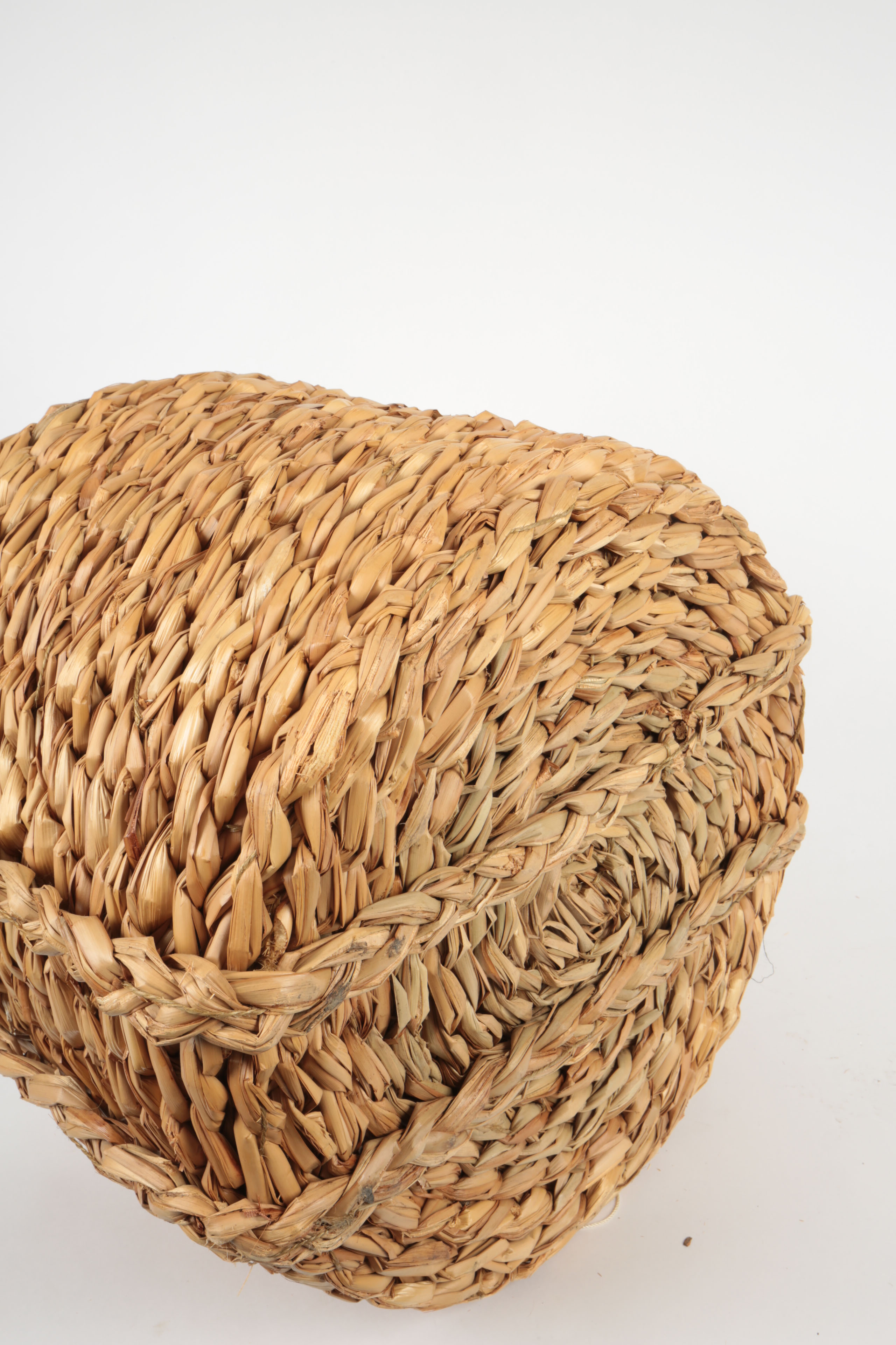 Pair of Large Handwoven Baskets