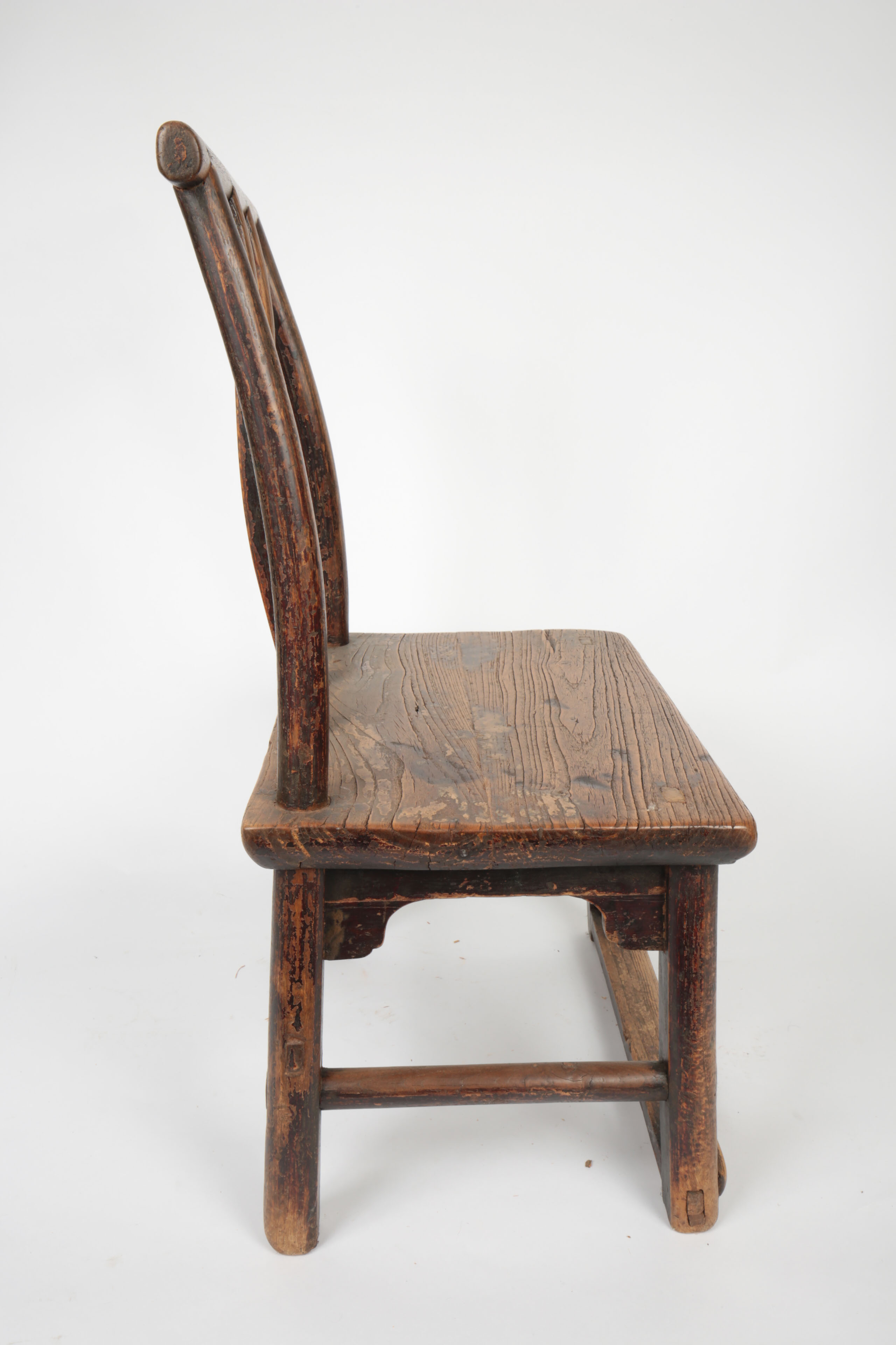 Antique Chinese Spindle-Back Side Chair