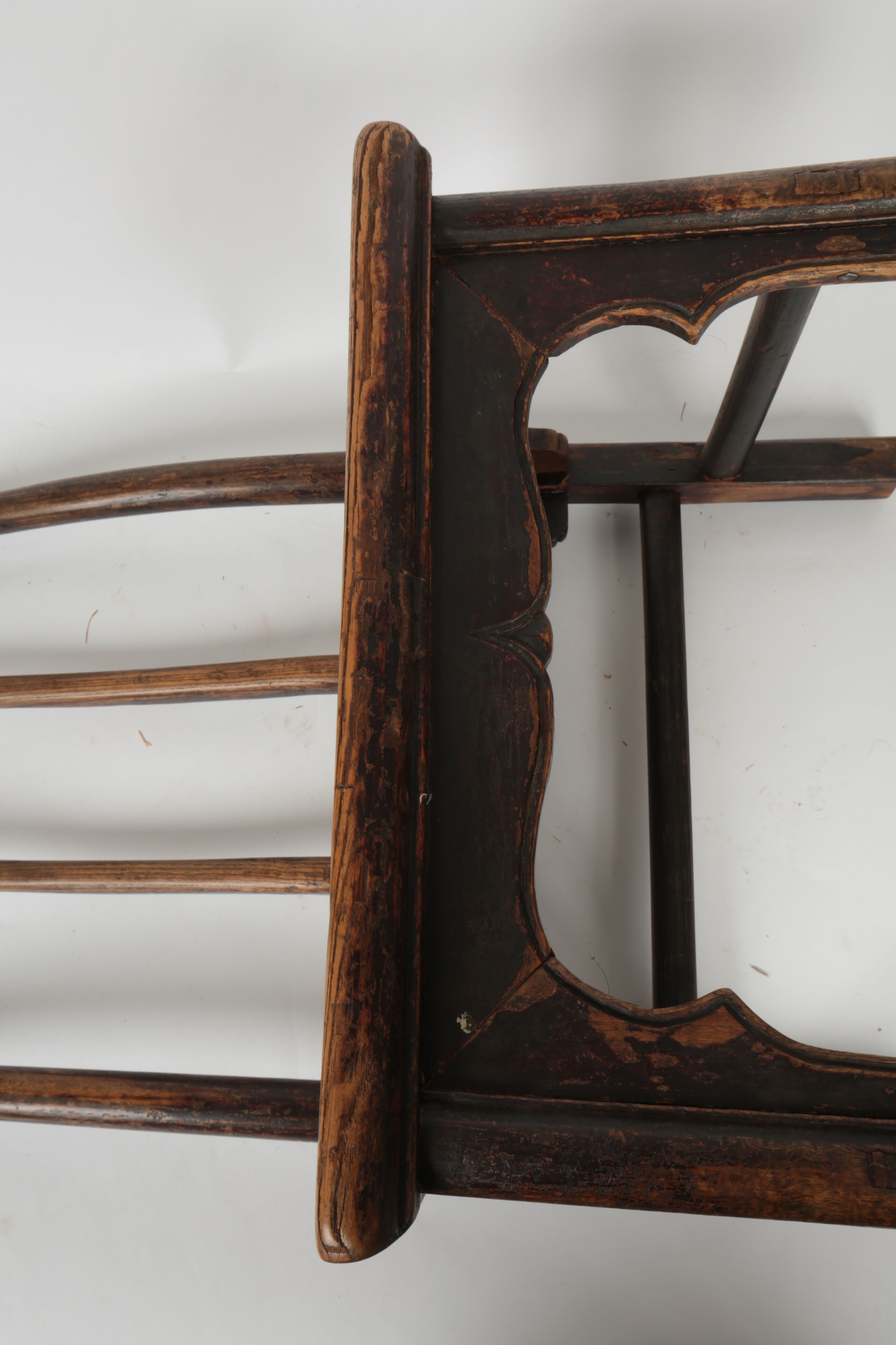 Antique Chinese Spindle-Back Side Chair