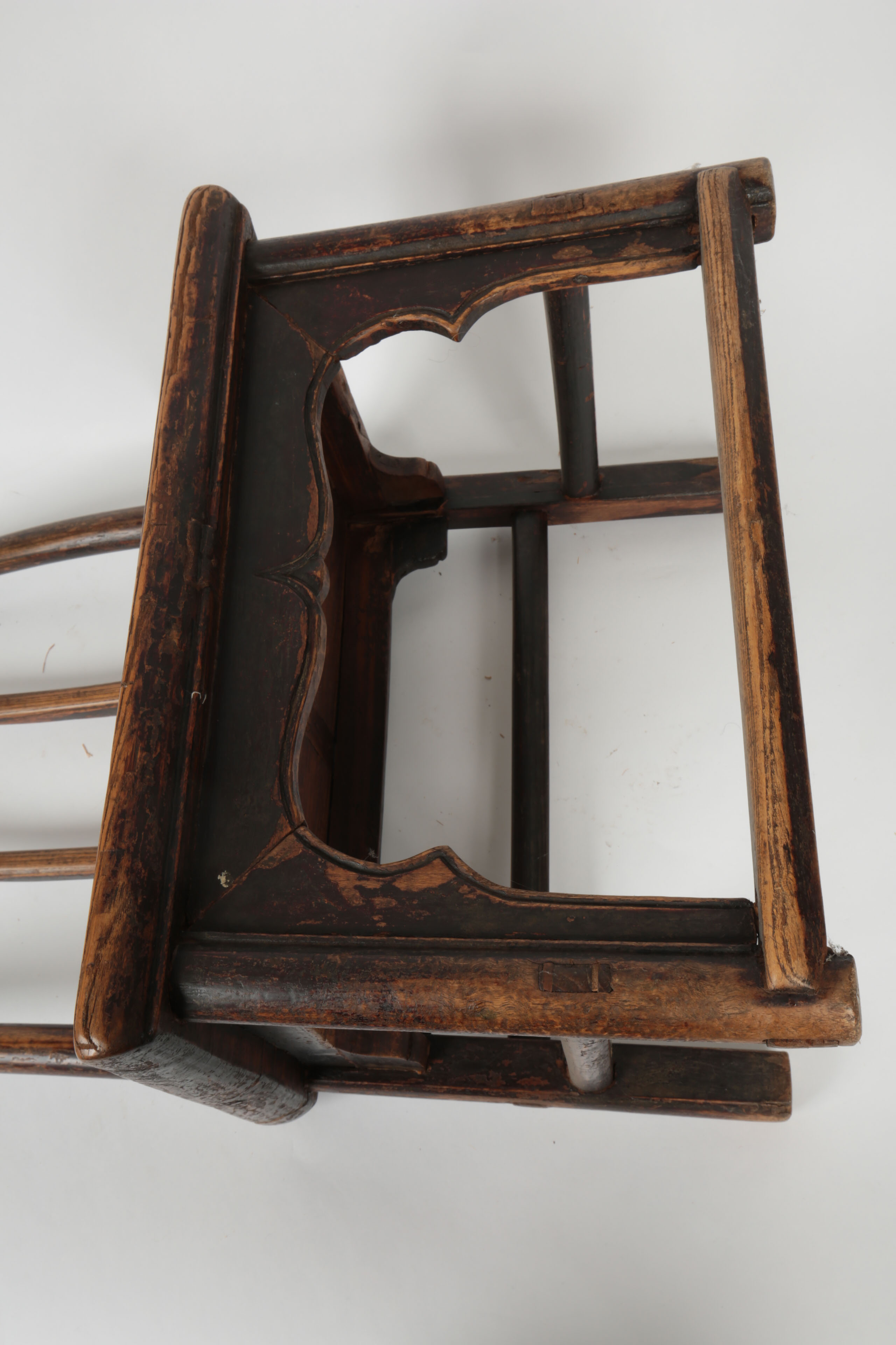 Antique Chinese Spindle-Back Side Chair