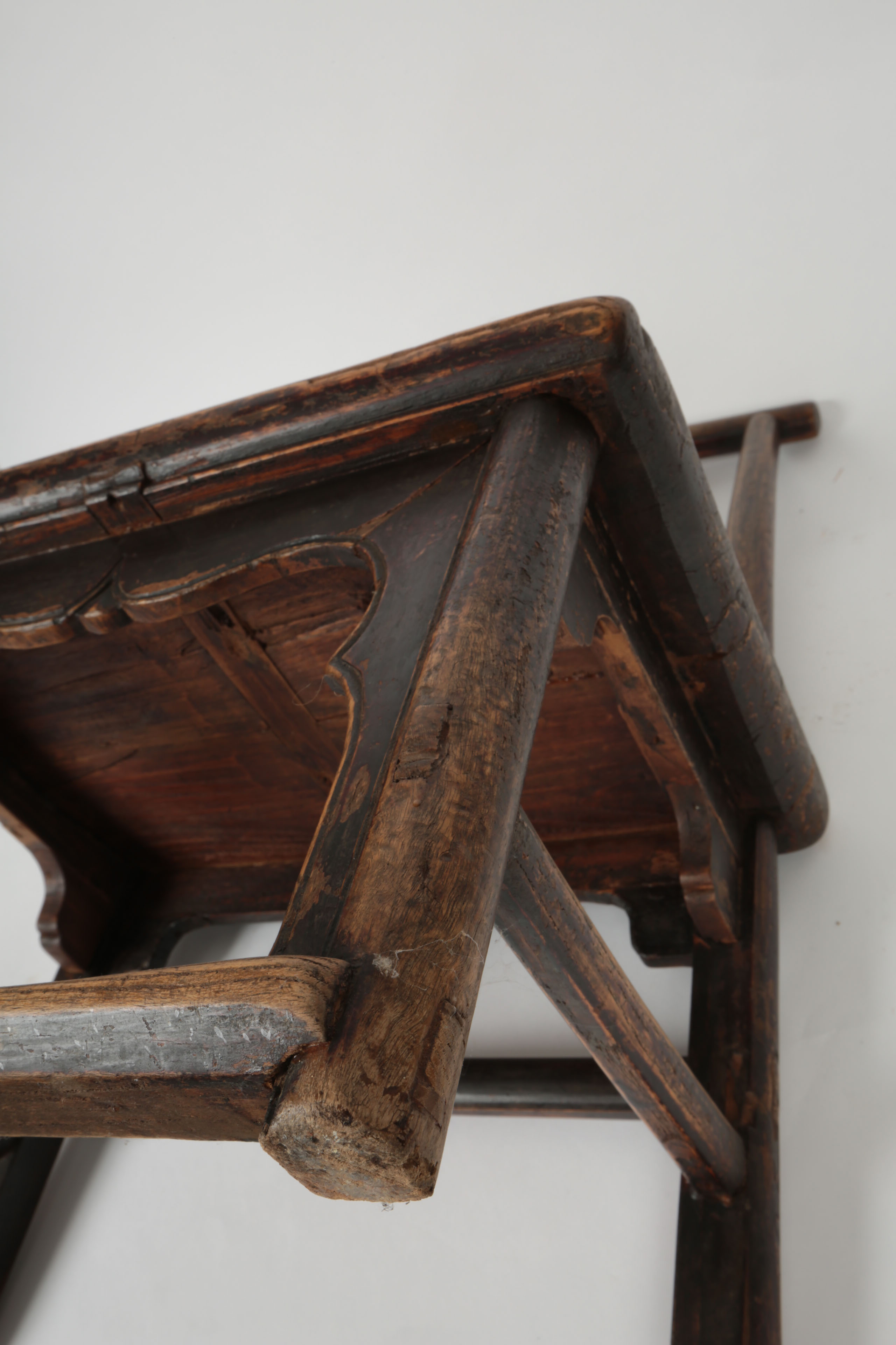 Antique Chinese Spindle-Back Side Chair