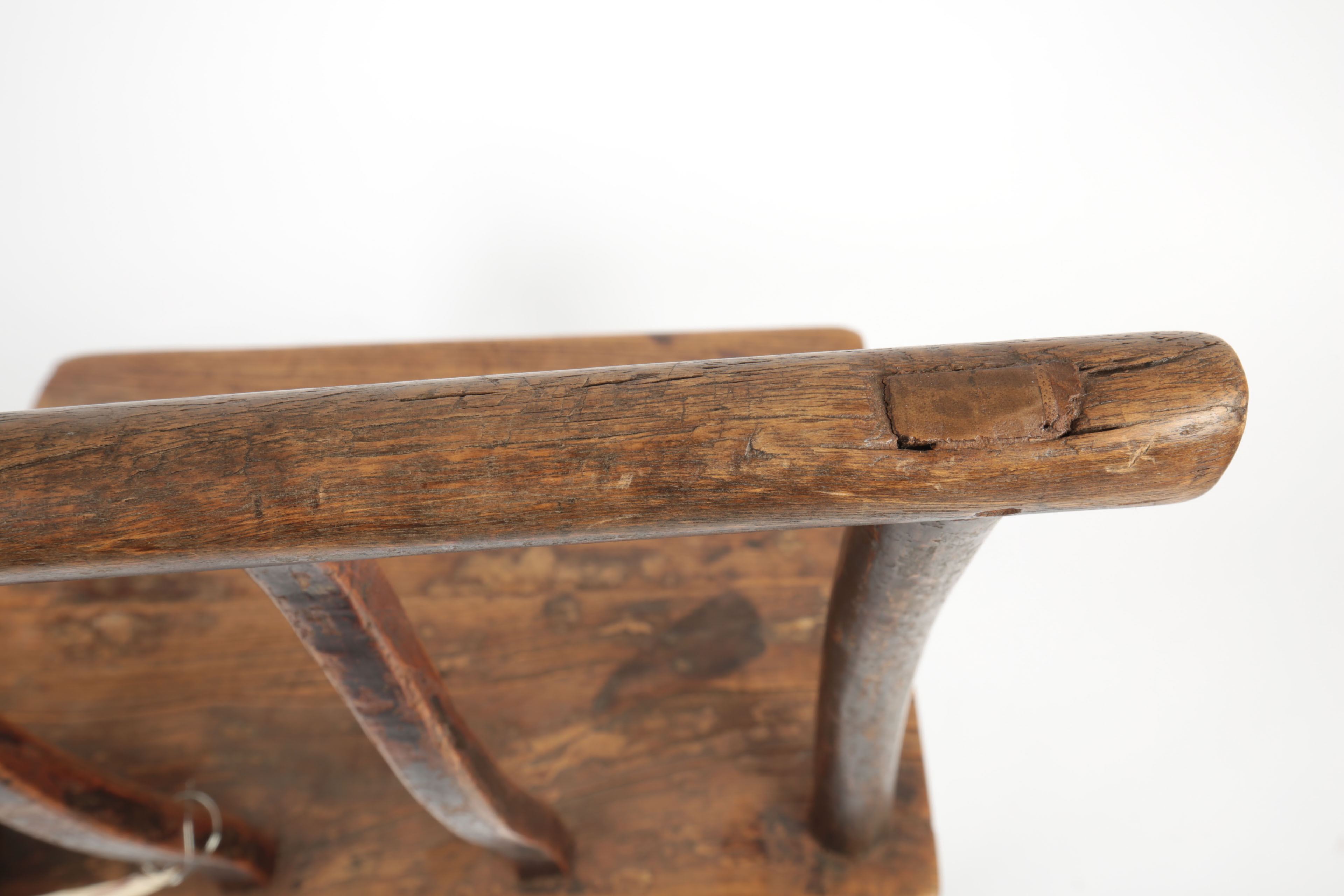 Antique Chinese Spindle-Back Side Chair