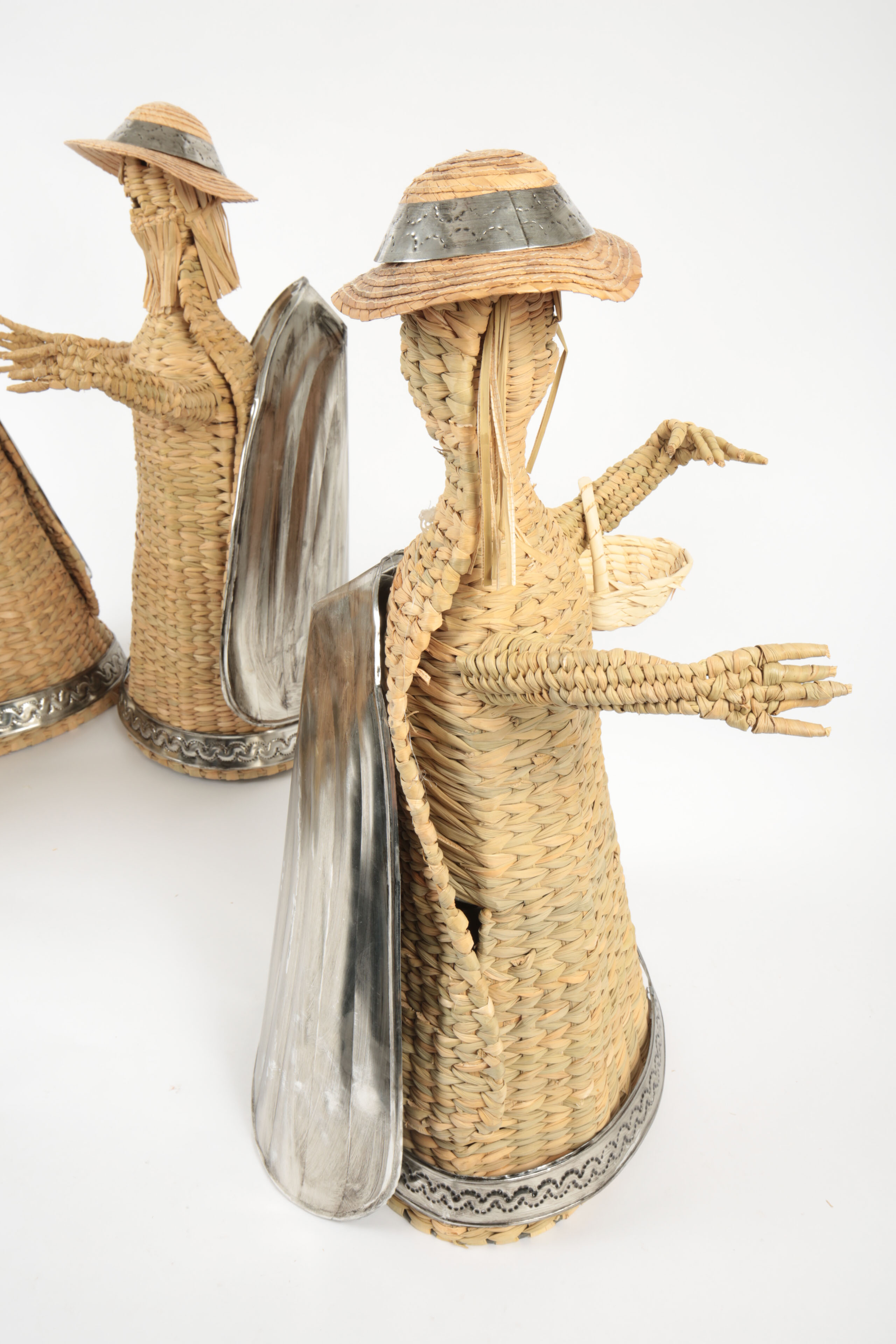 Mexican Woven Fiber Nativity Scene