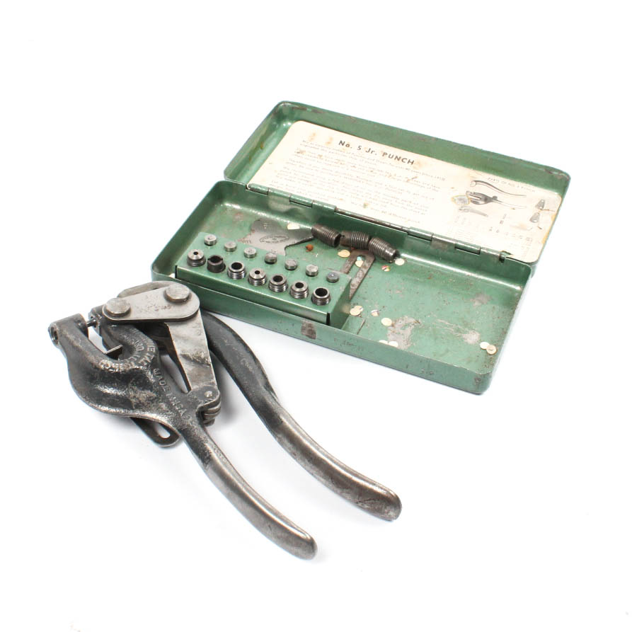 Whitney Metal Tool Company Punch No. 5 Junior