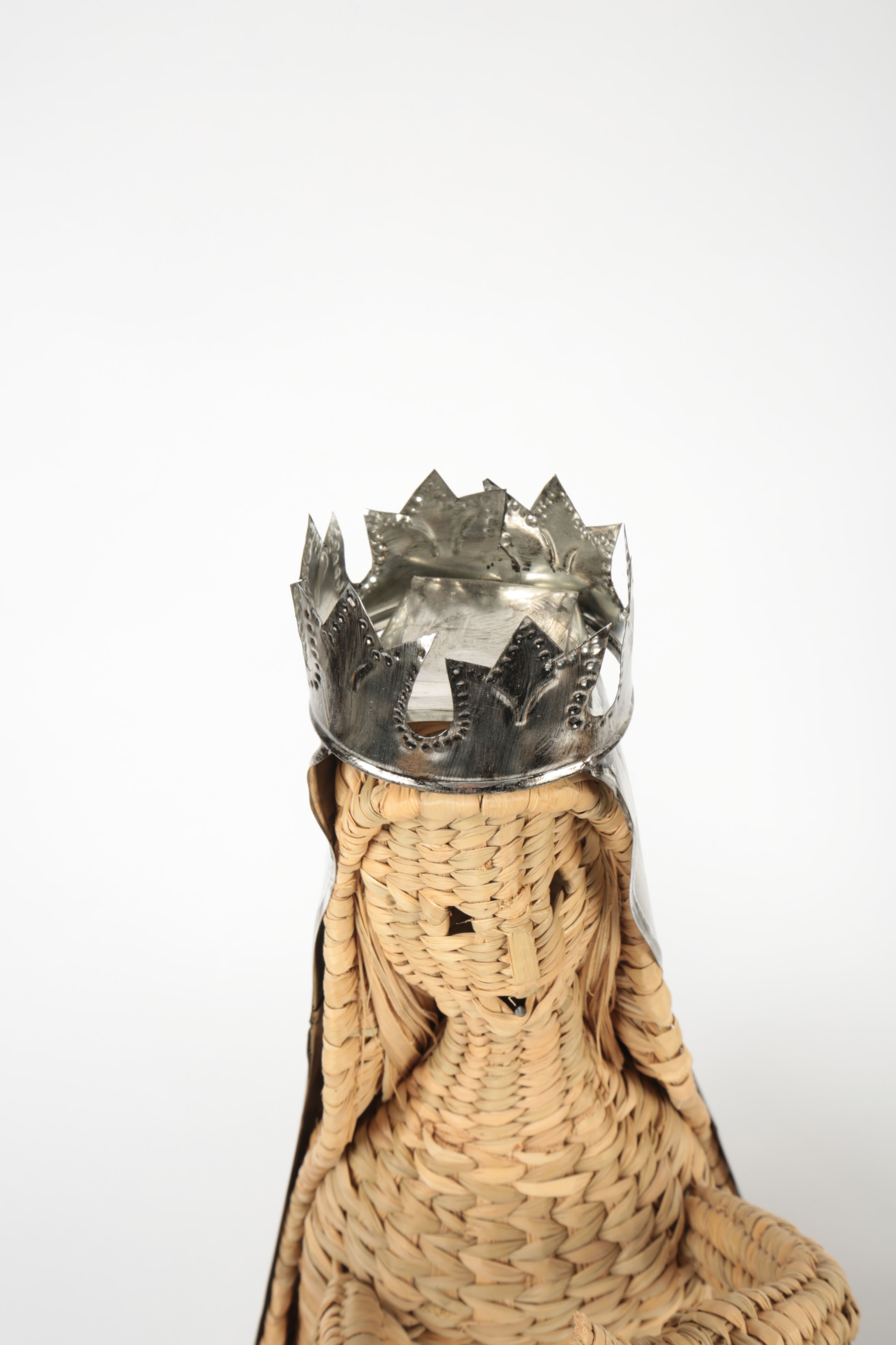 Mexican Woven Fiber Nativity Scene