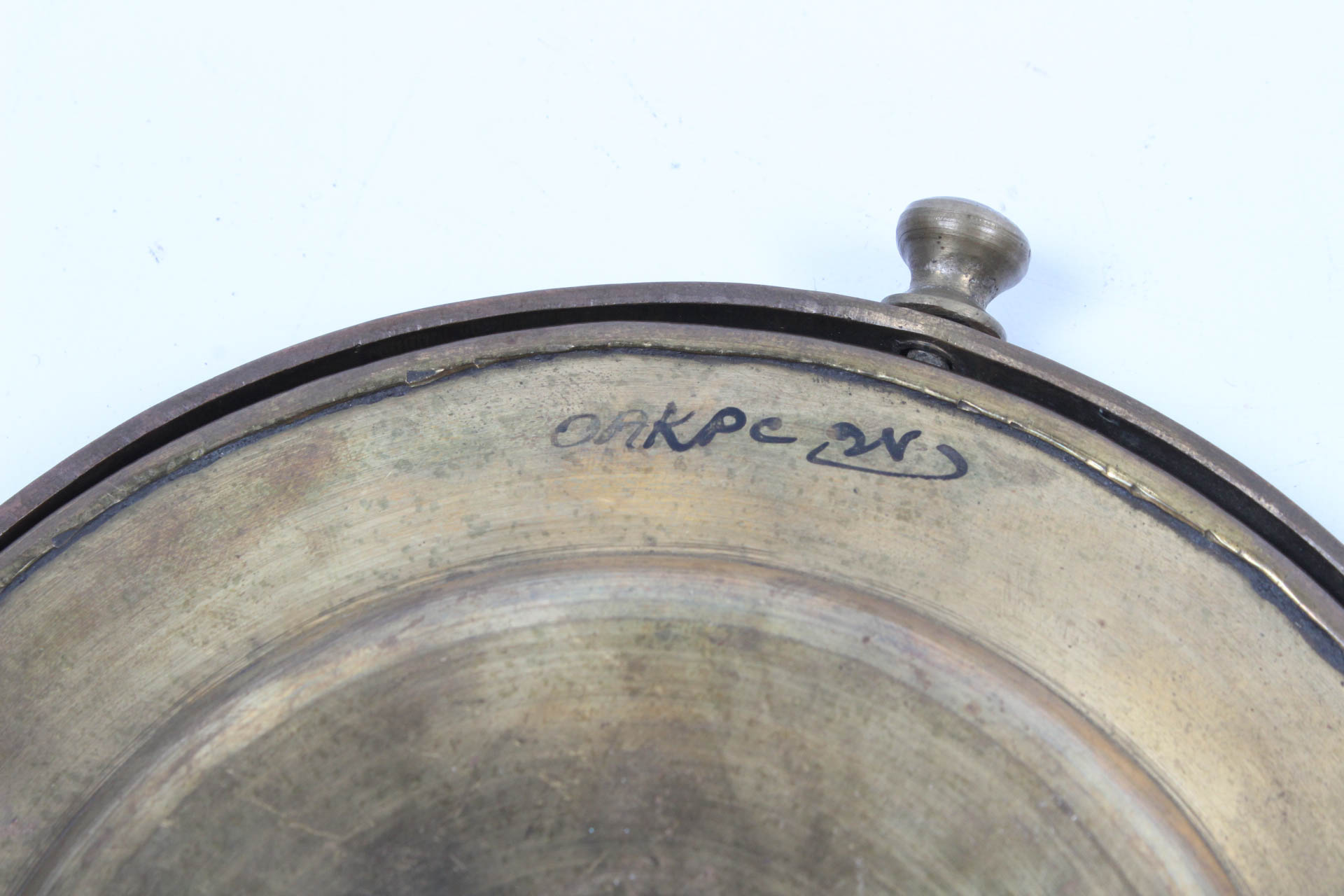 Vintage Brass Folding Tray