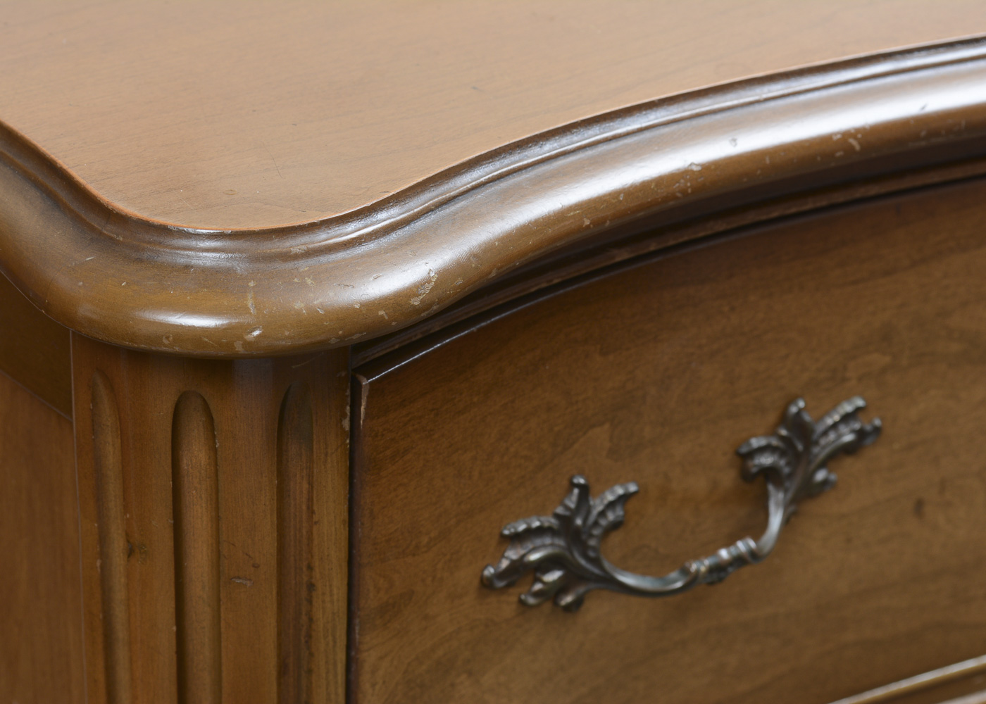 Vintage Provincial Louis XV Style Chest of Drawers by Bassett