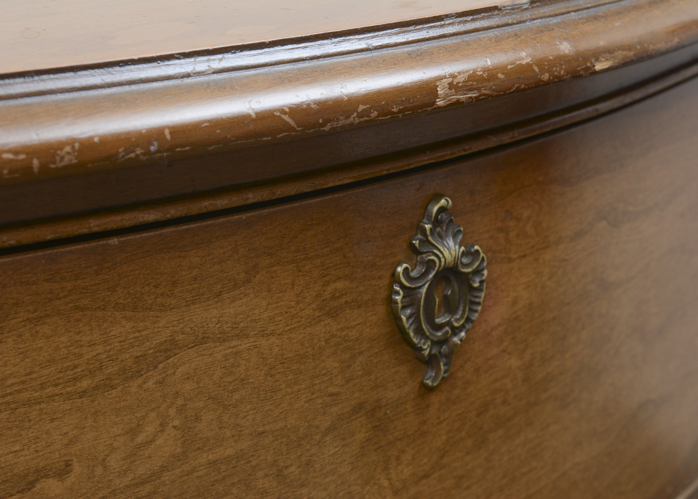Vintage Provincial Louis XV Style Chest of Drawers by Bassett