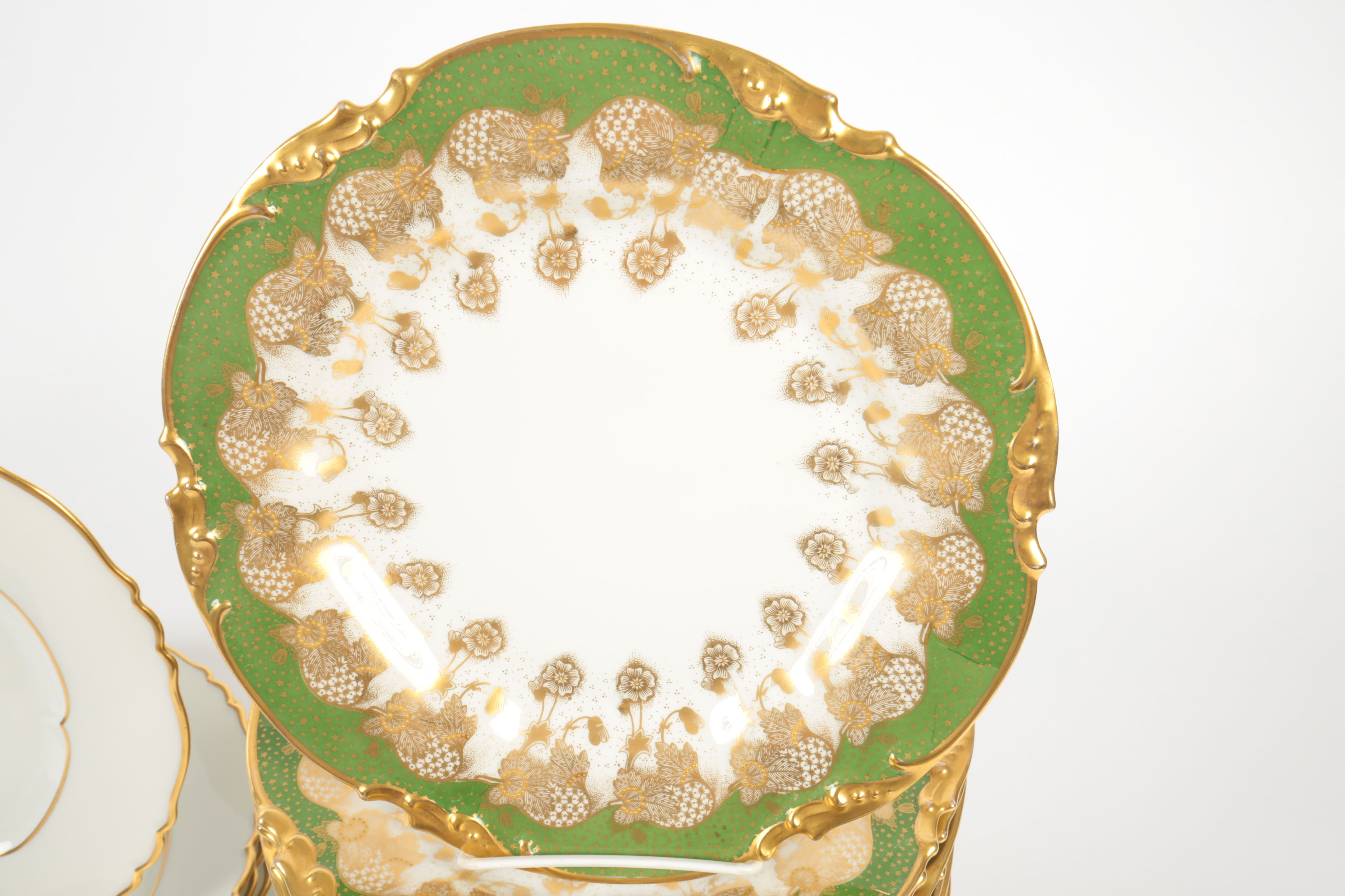Limoges Porcelain Plate Collection