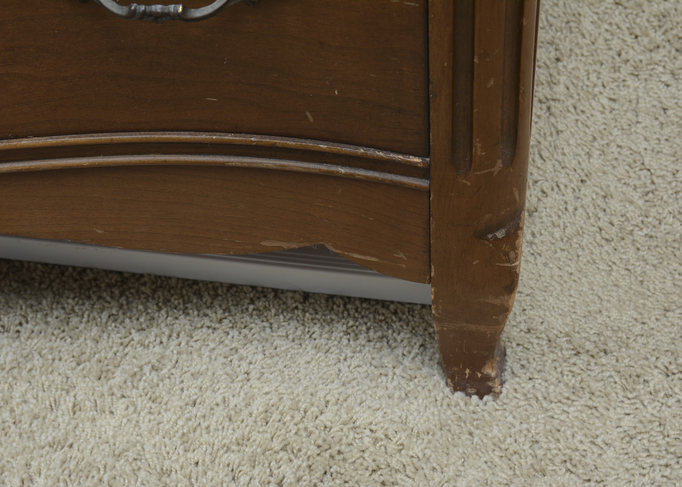 Vintage Provincial Louis XV Style Chest of Drawers by Bassett