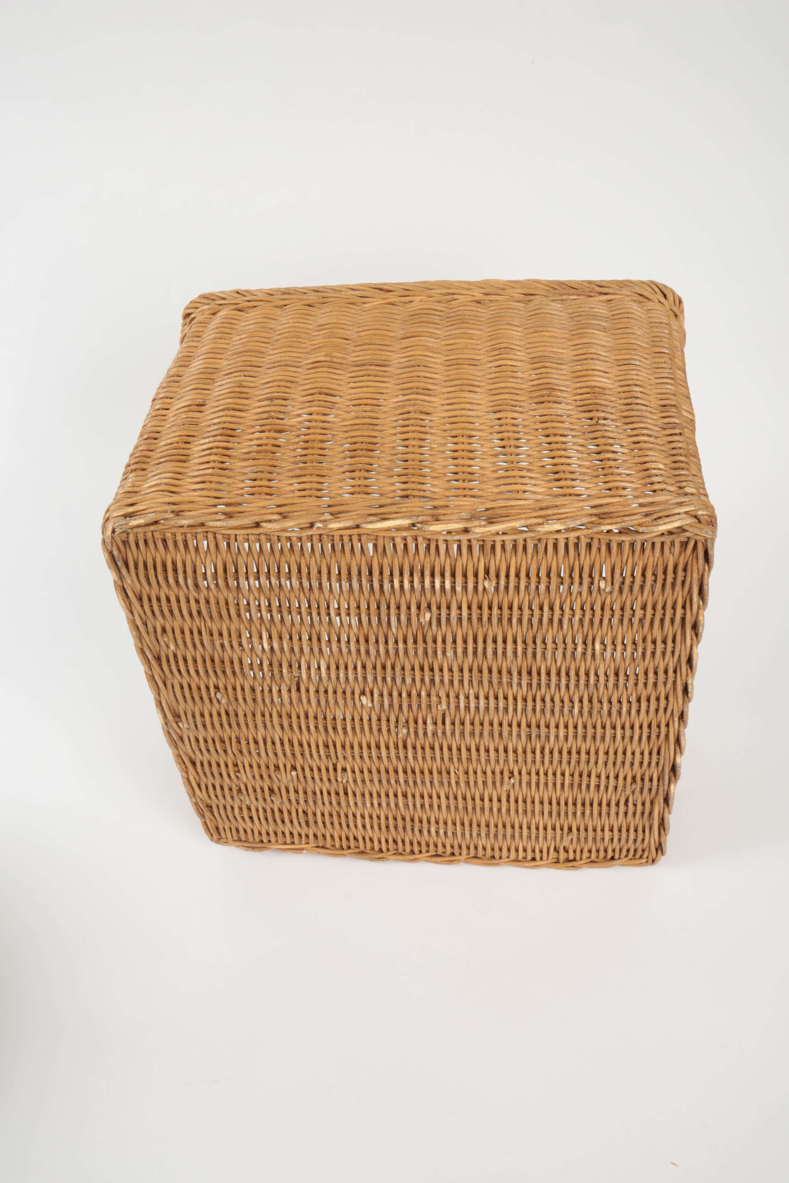 Rosenthal Porcelain China Plates and Wicker Basket