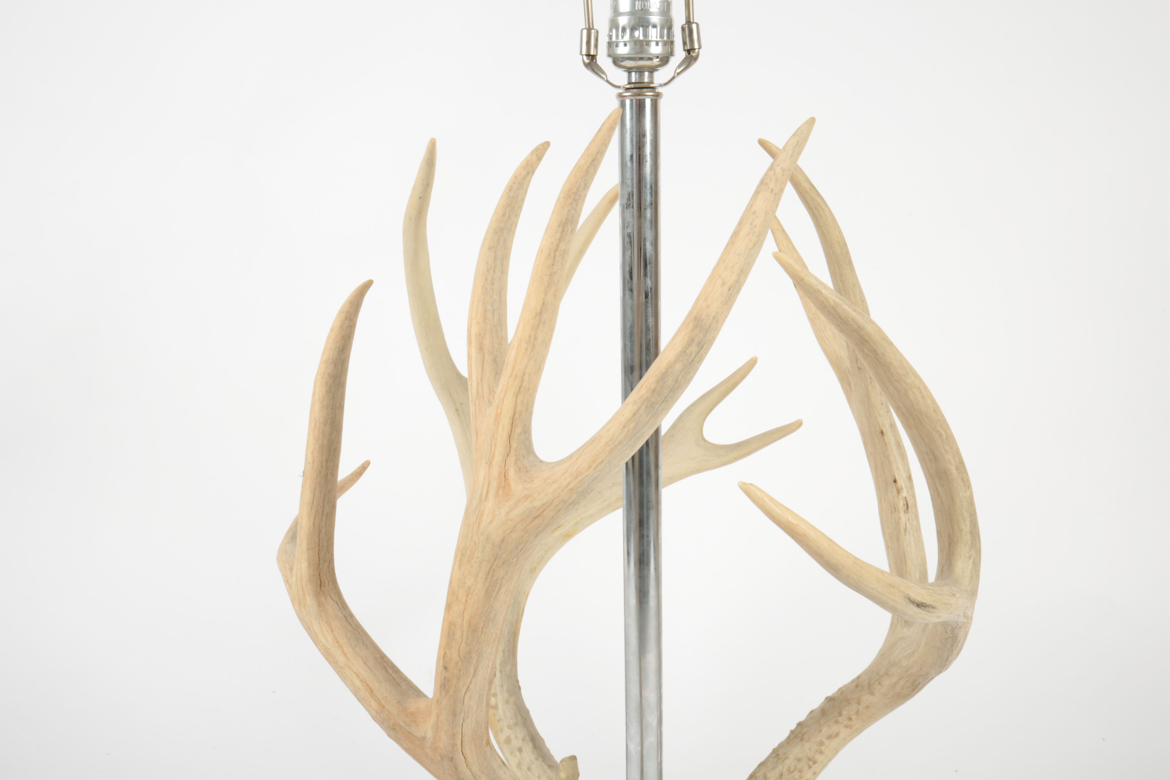 Vintage Antler and Lucite Lamp