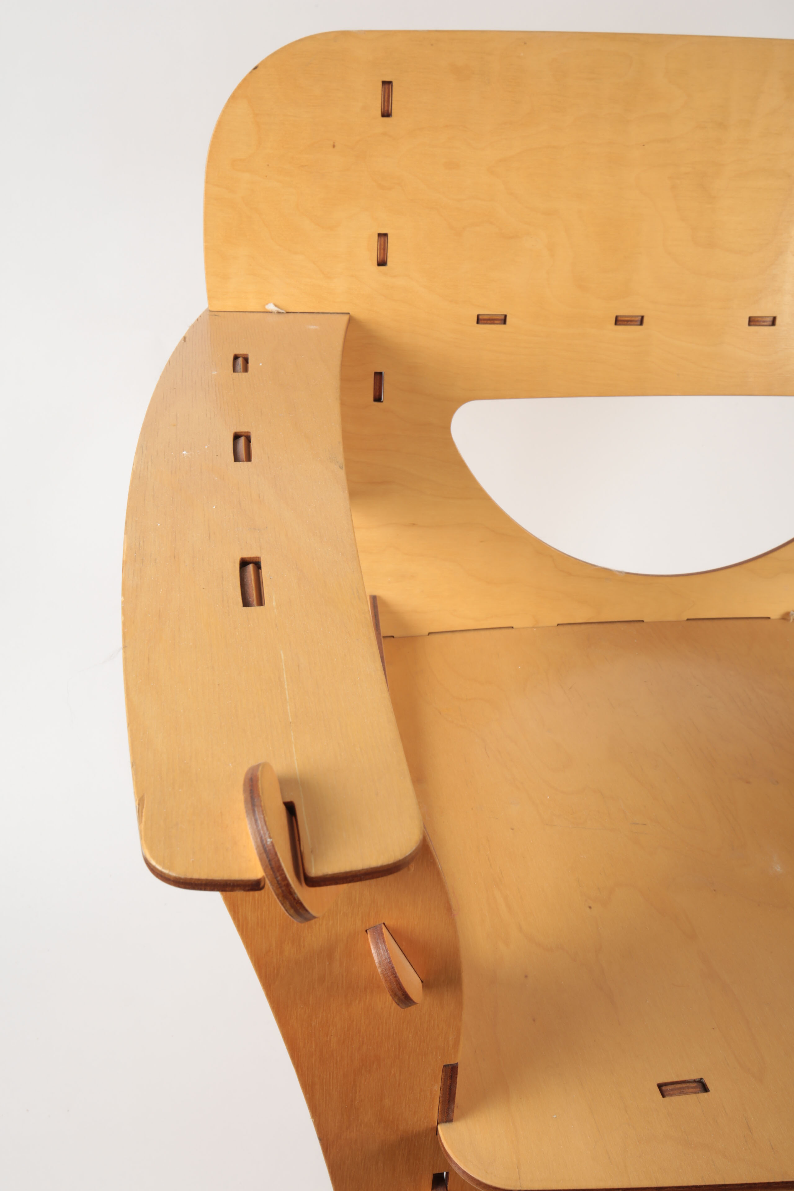 David Kawecki Birch Plywood Puzzle Chair
