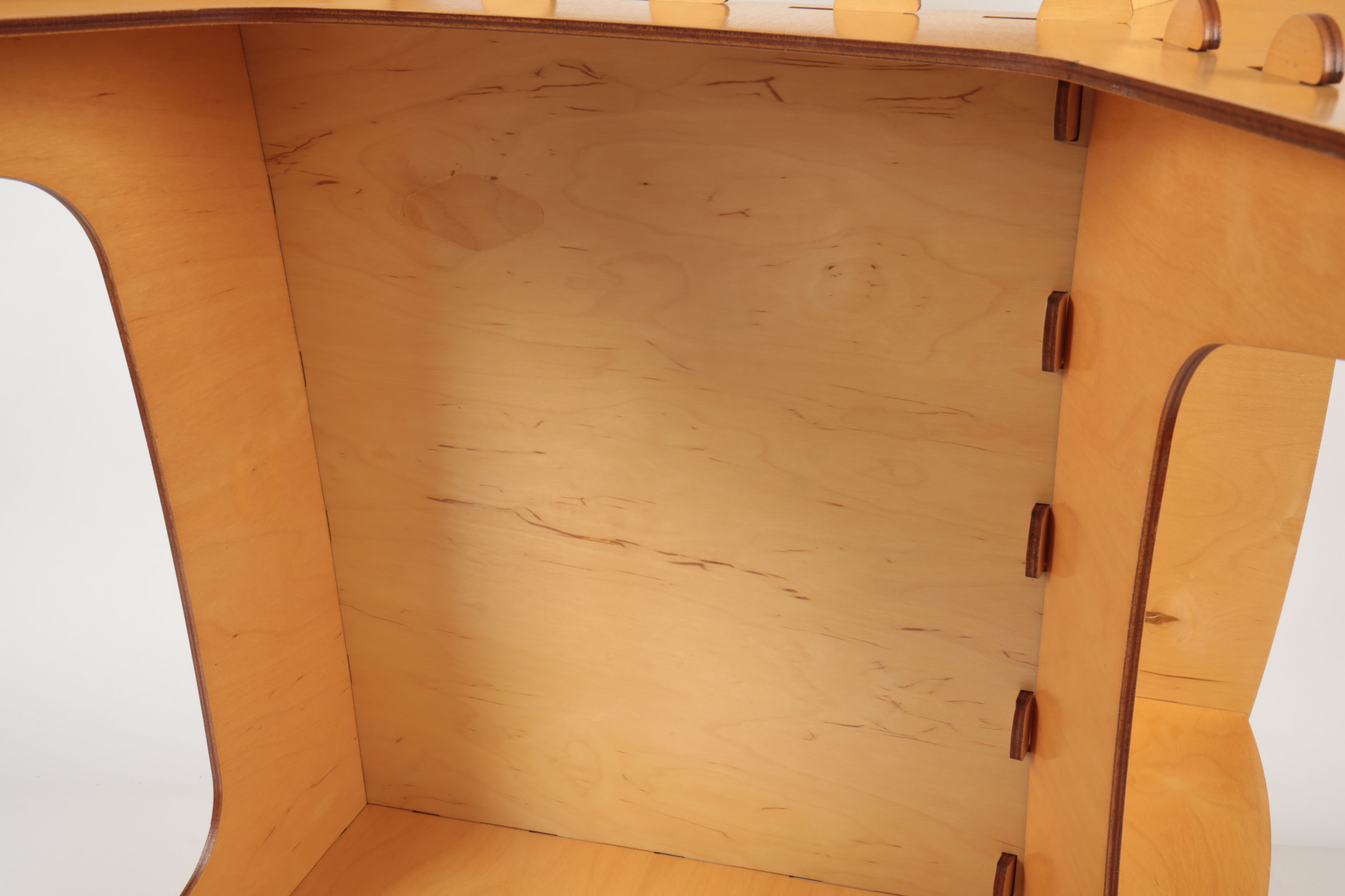 David Kawecki Birch Plywood Puzzle Chair