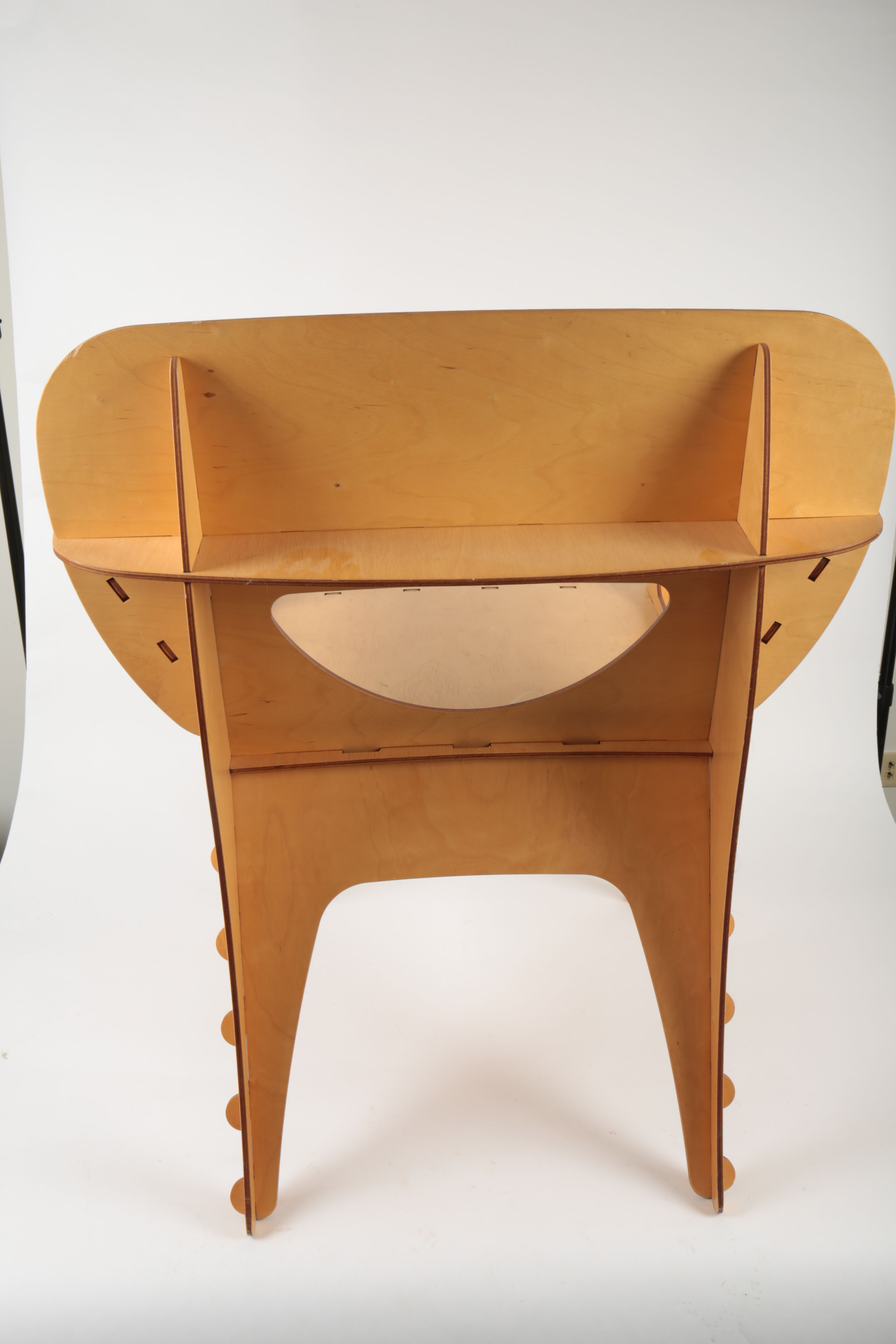 David Kawecki Birch Plywood Puzzle Chair