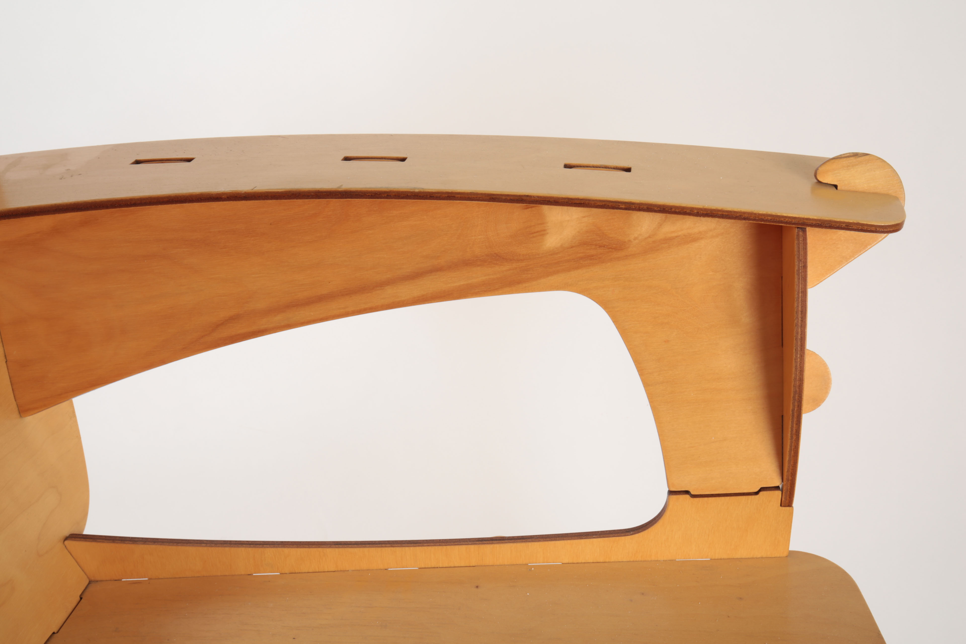 David Kawecki Birch Plywood Puzzle Chair