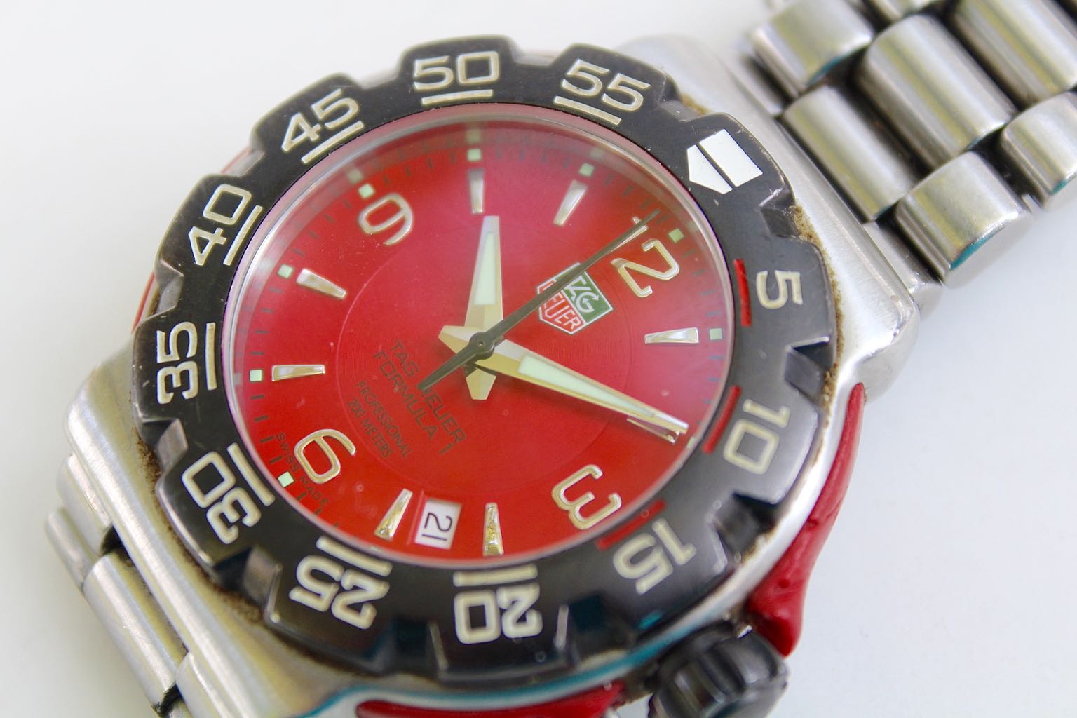 TAG Heuer Formula 1 Red Dial Watch