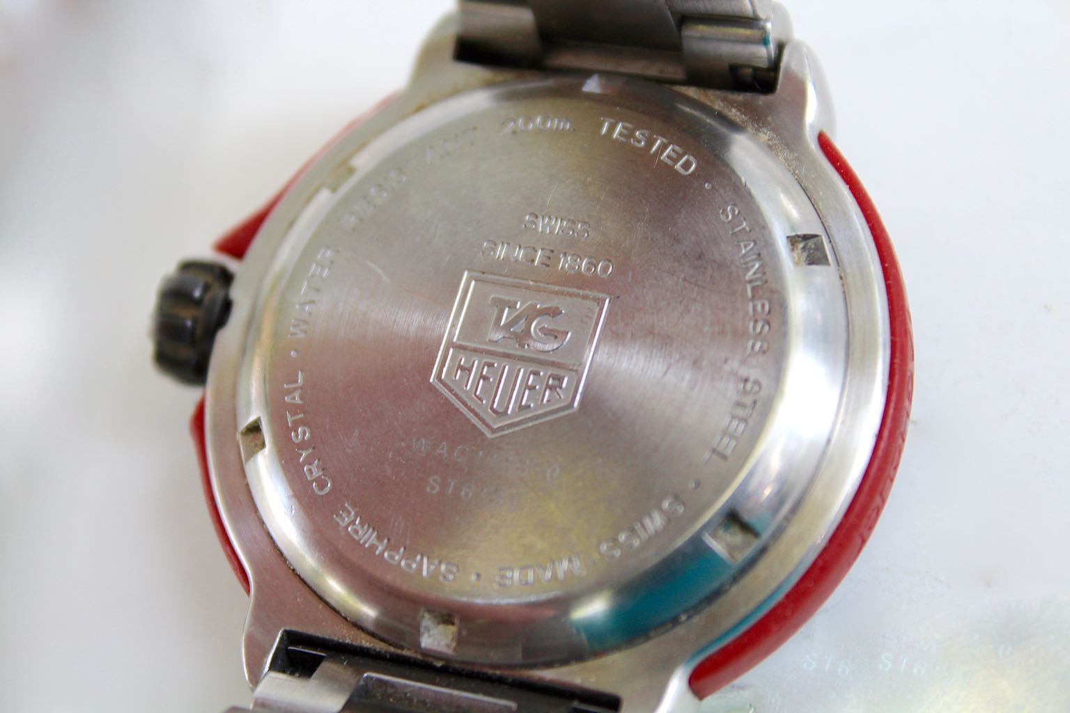 TAG Heuer Formula 1 Red Dial Watch