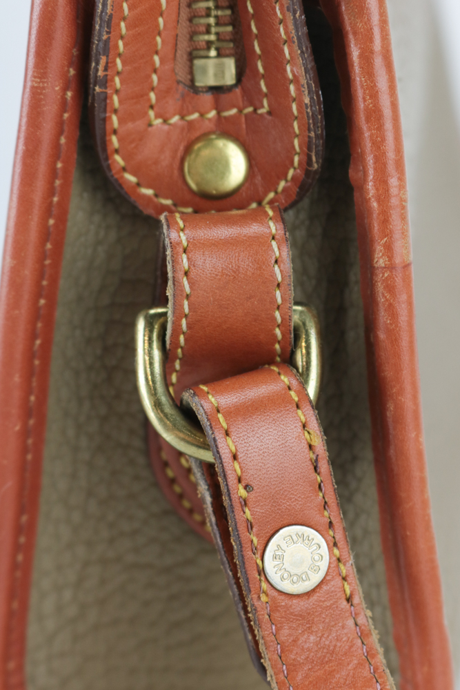 Vintage Dooney & Bourke Pebbled Leather Shoulder Bag