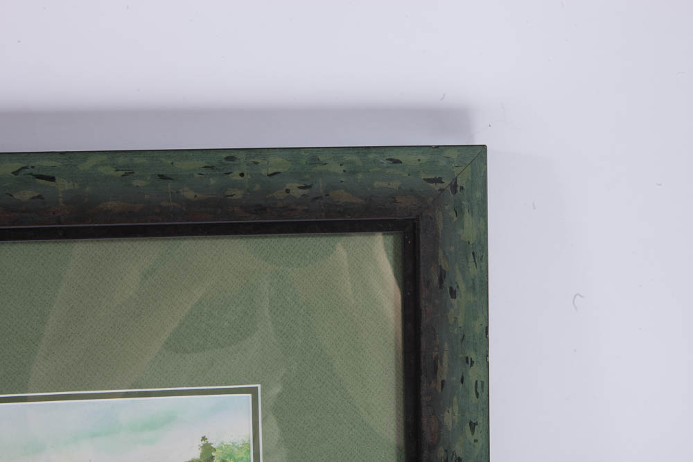 Mary H. Wright Original Watercolor Painting