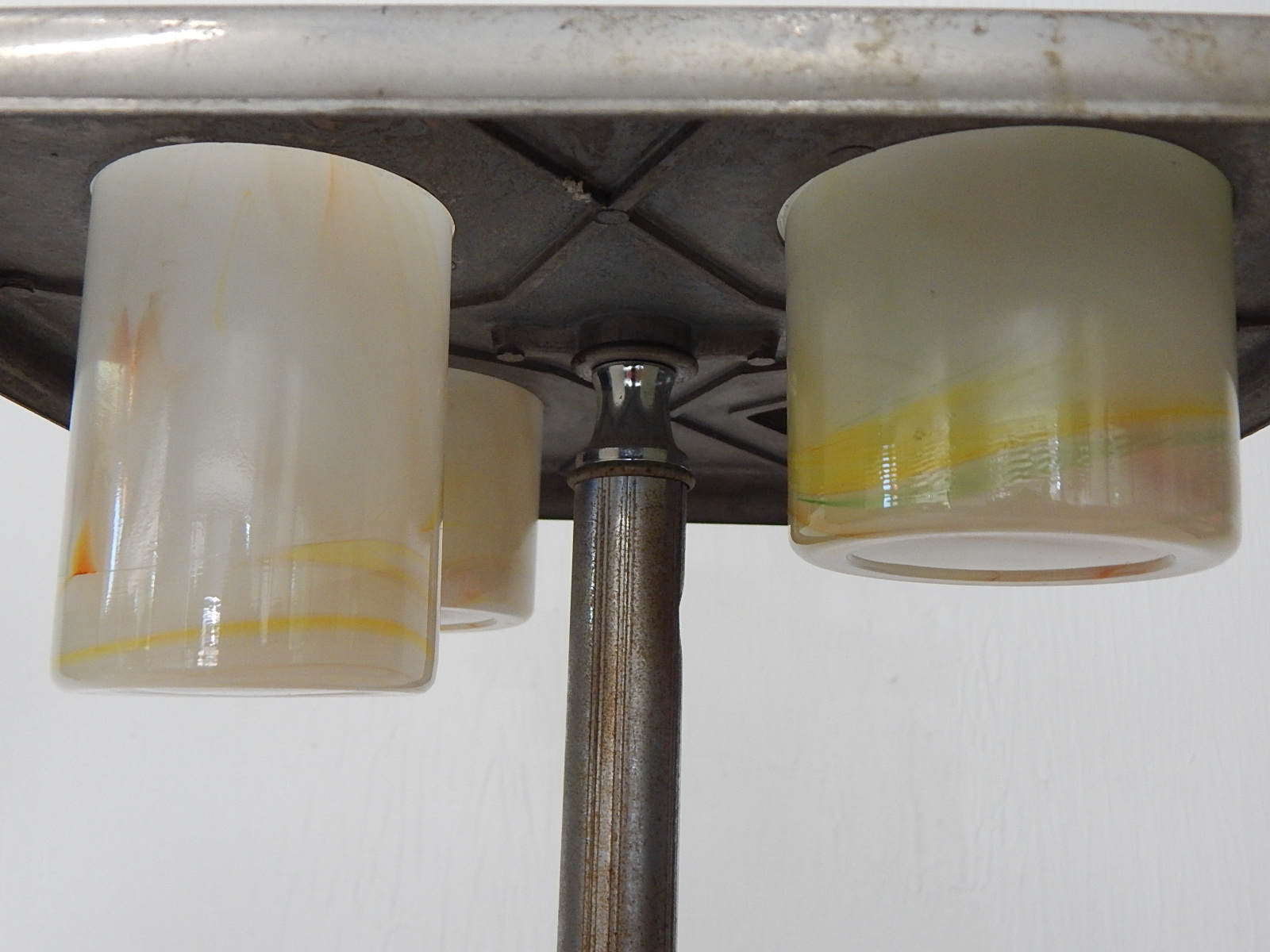 Vintage MICO Glass and Metal Smoking Stand