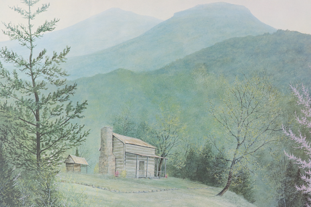 After Larry Dodson Signed Limited Edition Offset Lithograph "Mountain Breeze"