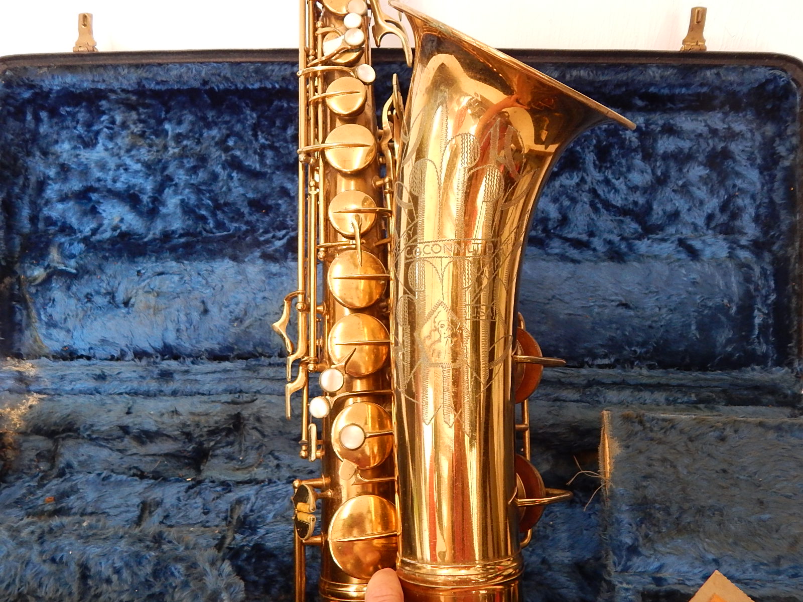 Vintage CG Conn Saxophone and Case