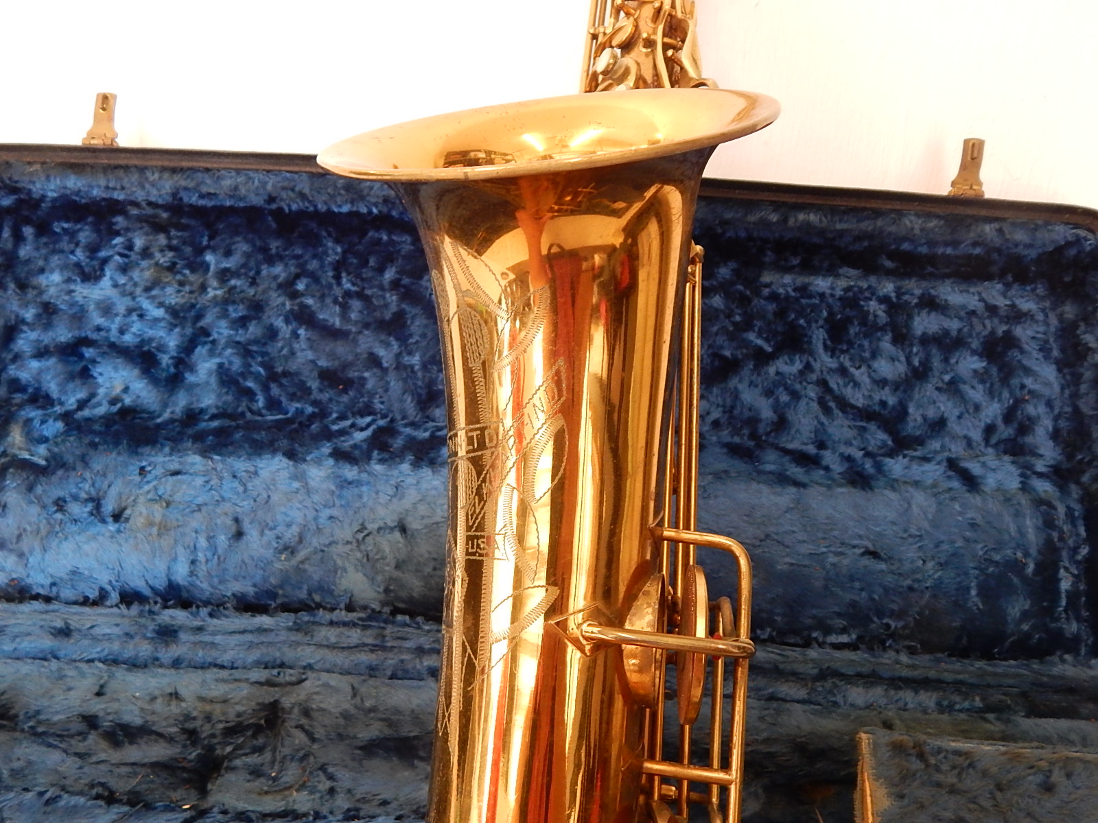 Vintage CG Conn Saxophone and Case