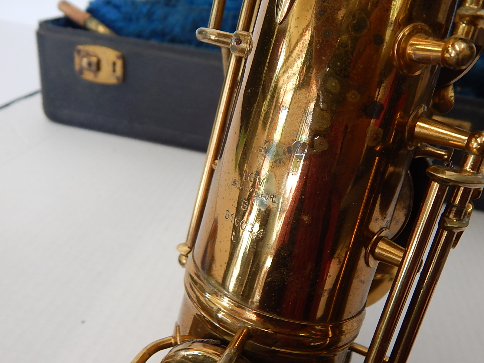 Vintage CG Conn Saxophone and Case