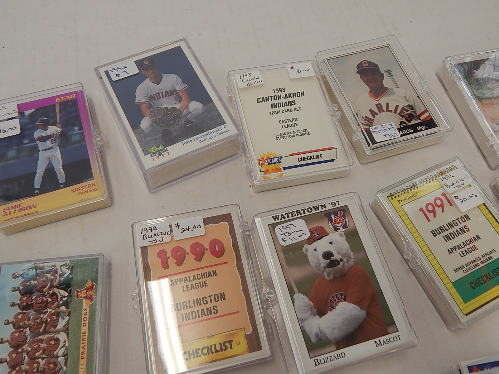 Minor League Team Sets - 18 Count