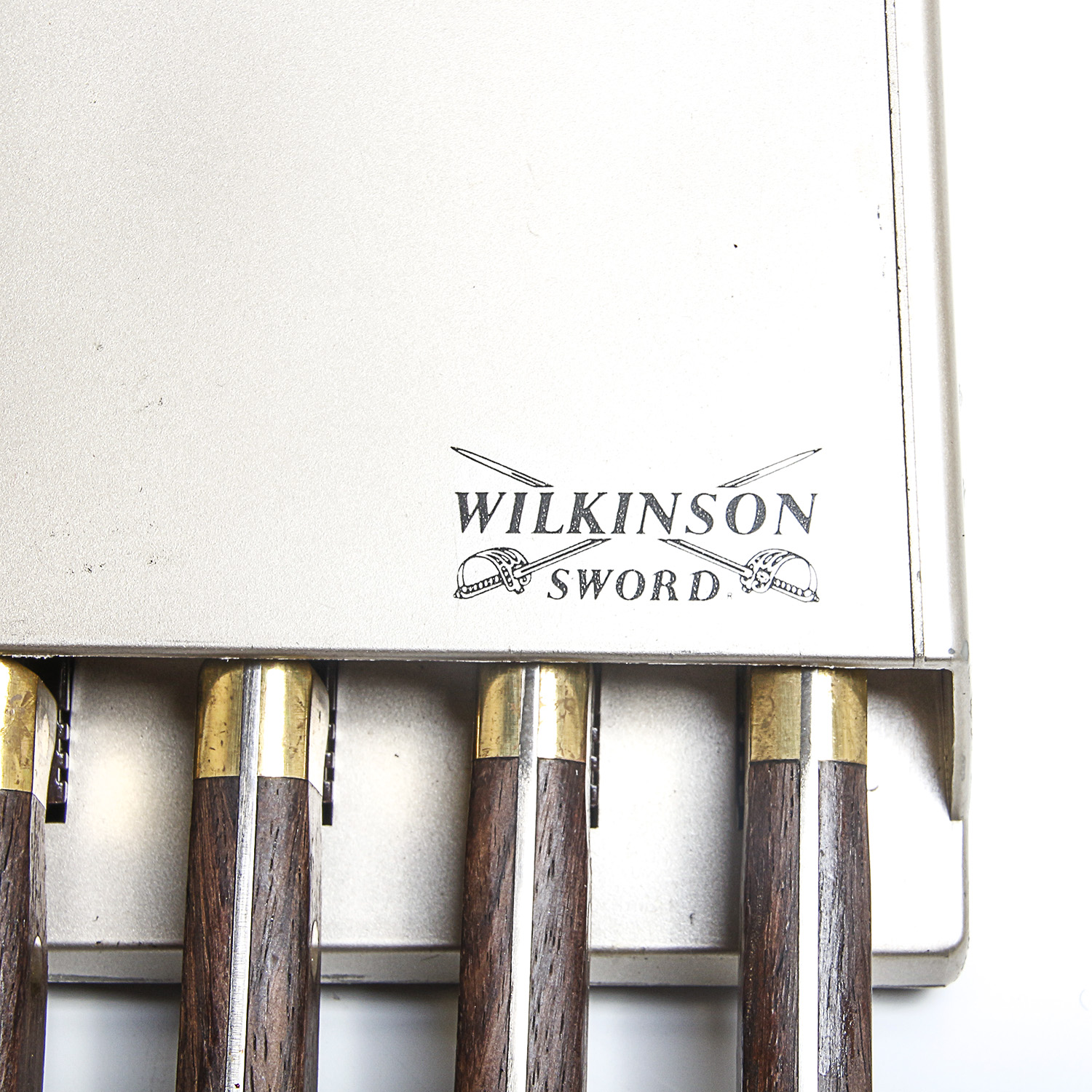 Set of Wilkinson Sword Knives and Two Chef Knives