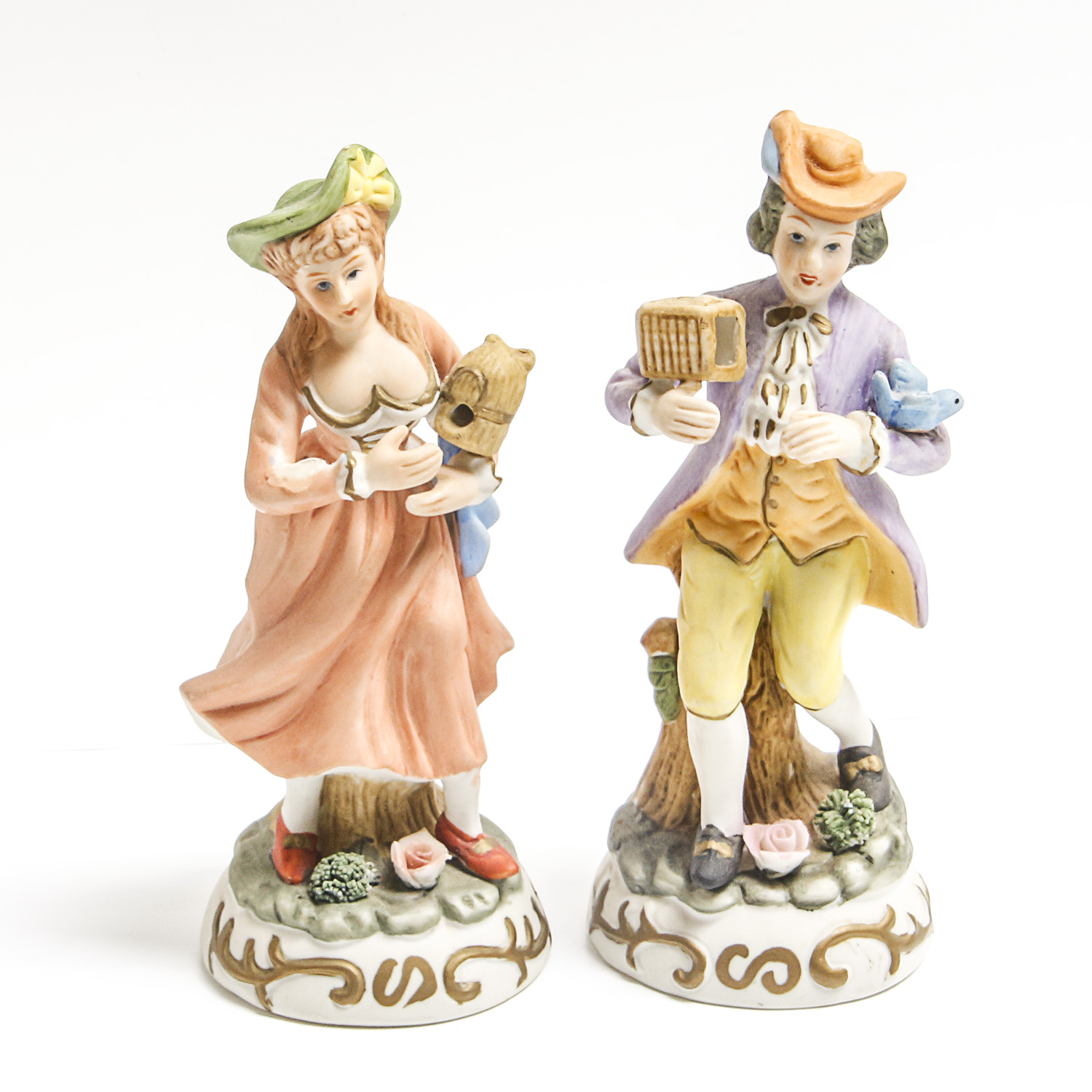 Pair of Colonial Figurines