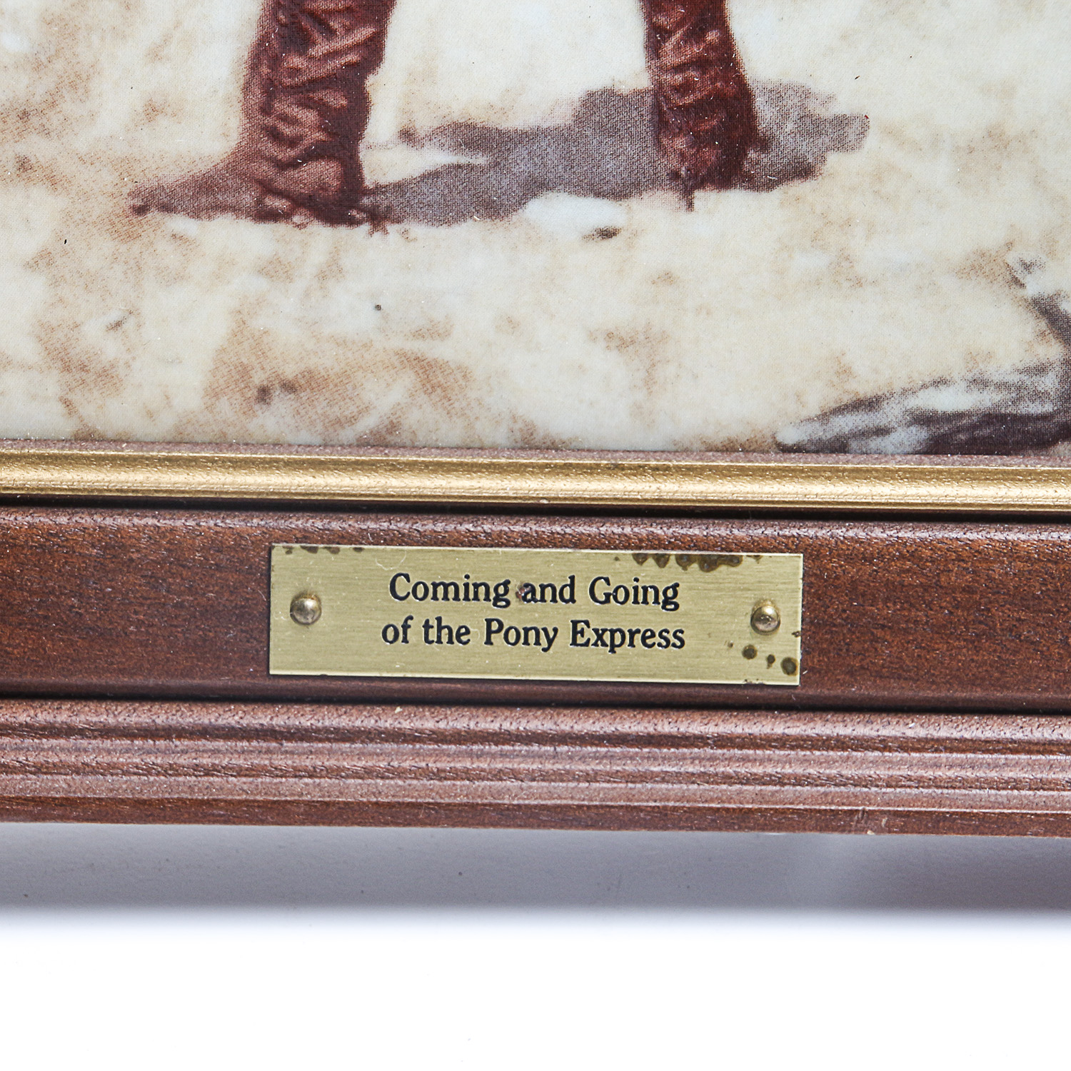 After Frederic Remington Offset Lithograph "Coming and Going..."