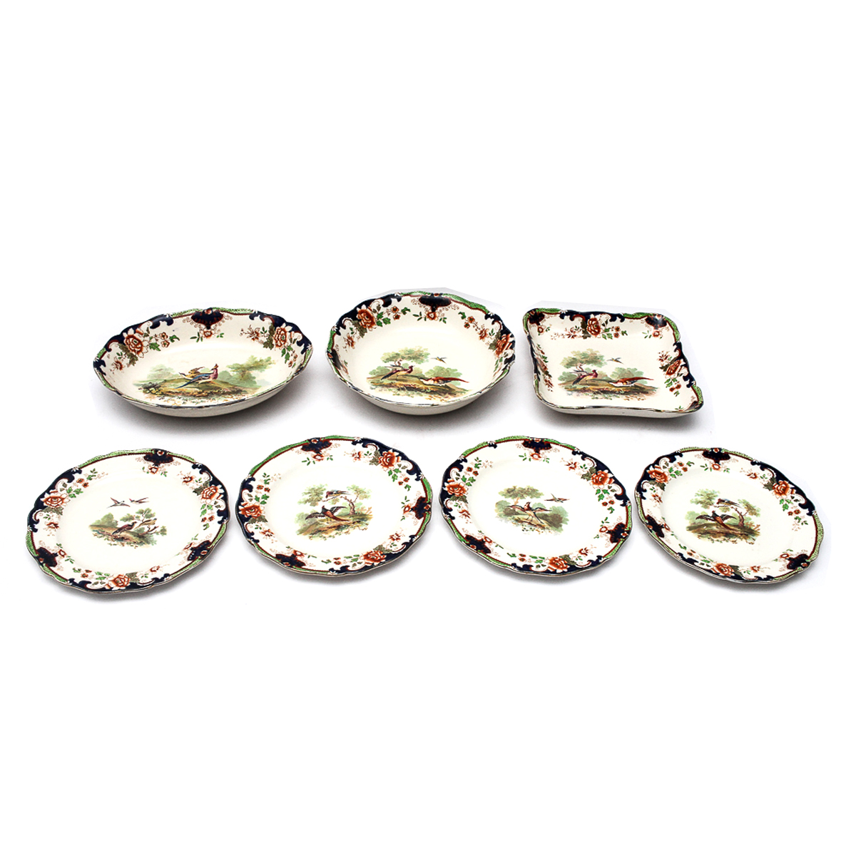 Royal Doulton "Temple Green" Porcelain Serveware