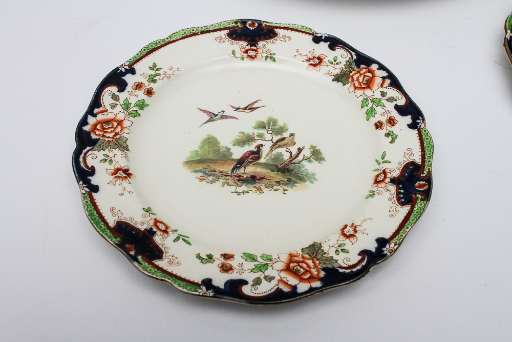 Royal Doulton "Temple Green" Porcelain Serveware