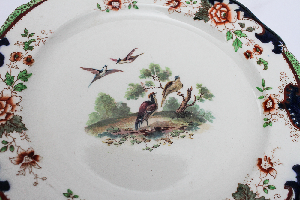 Royal Doulton "Temple Green" Porcelain Serveware