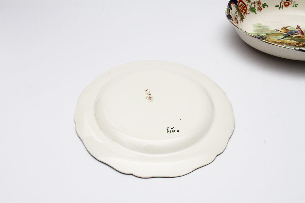 Royal Doulton "Temple Green" Porcelain Serveware