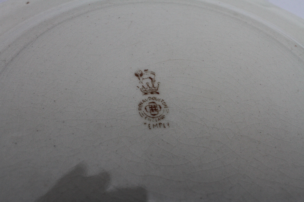 Royal Doulton "Temple Green" Porcelain Serveware