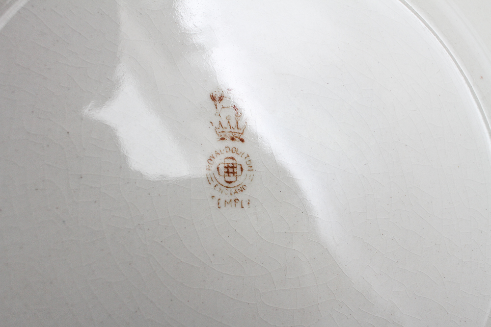 Royal Doulton "Temple Green" Porcelain Serveware