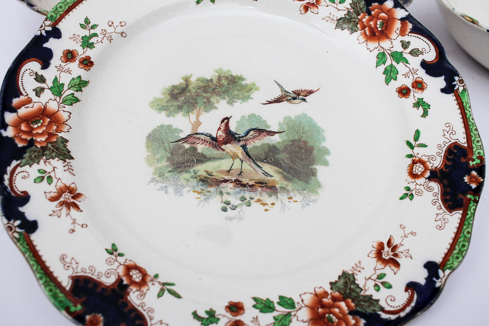 Royal Doulton "Temple Green" Porcelain Serveware