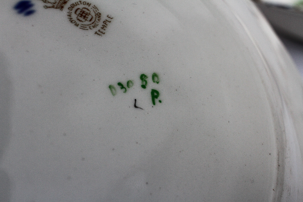 Royal Doulton "Temple Green" Porcelain Serveware