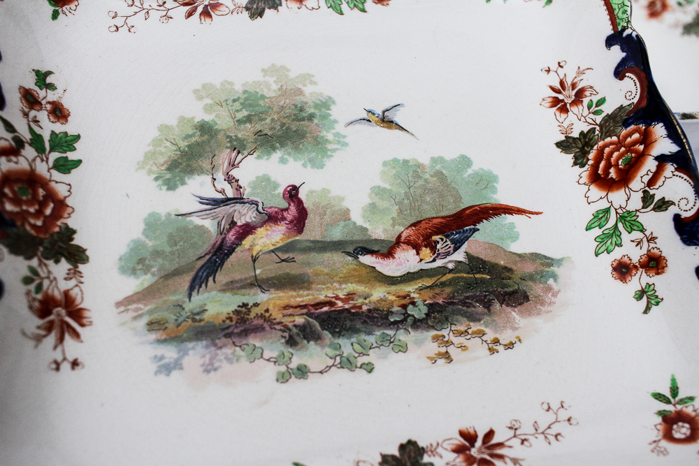 Royal Doulton "Temple Green" Porcelain Serveware